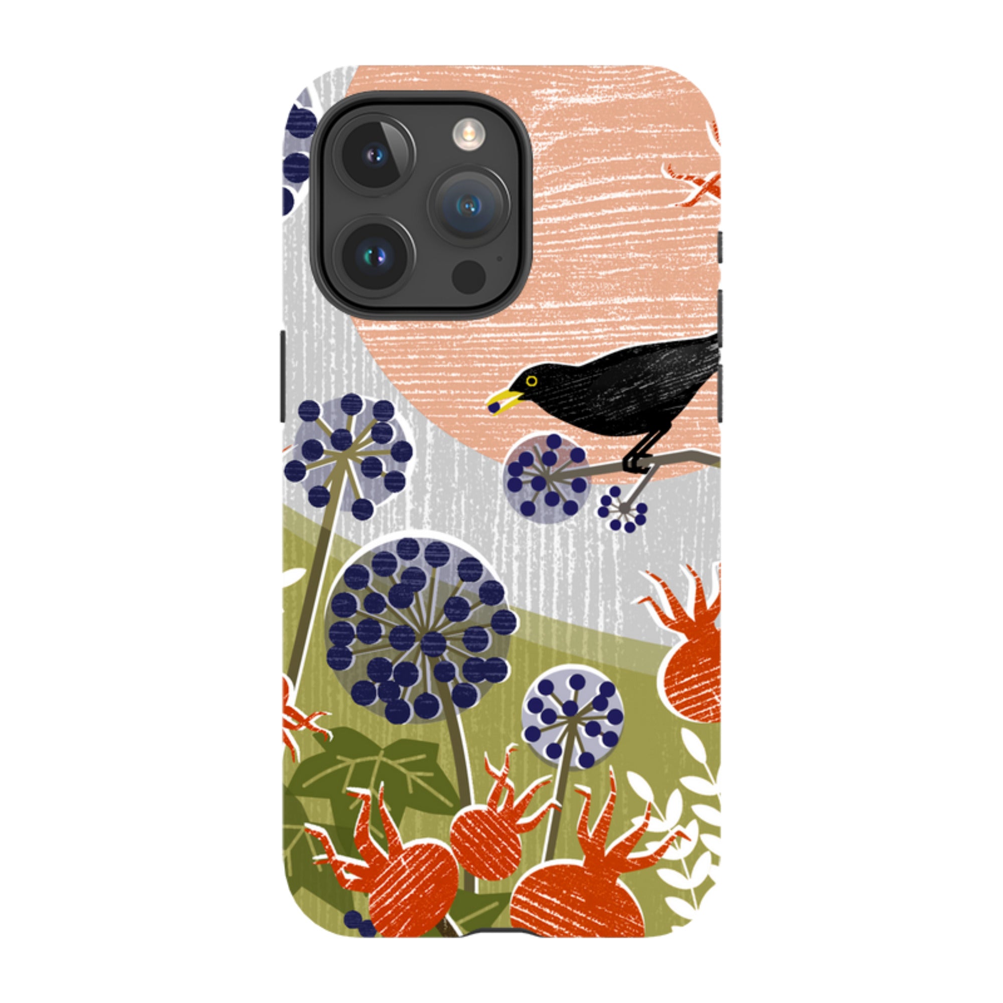 iPhone Tough Case - Blackbird And Ivy By Liane Payne