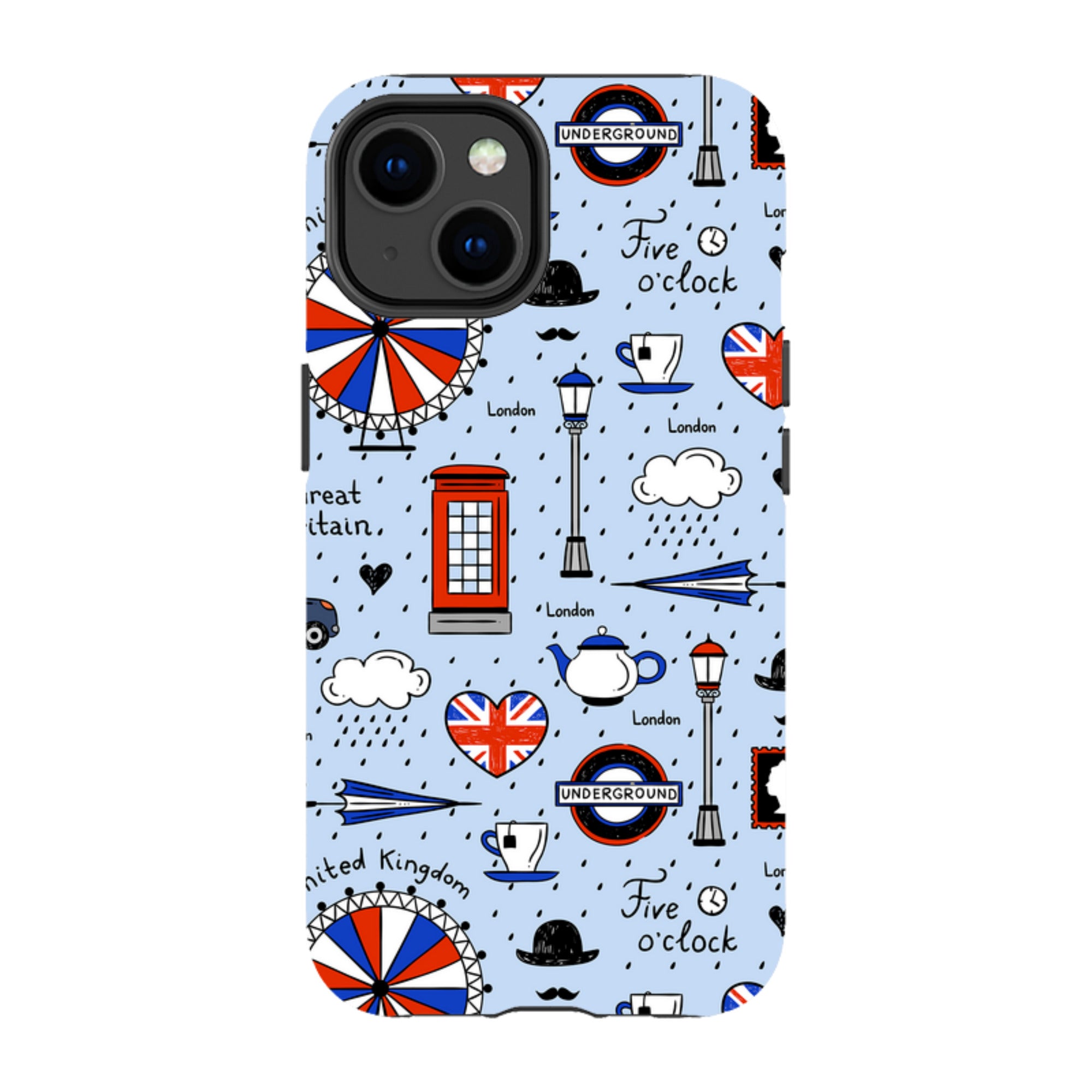 iPhone MagSafe Tough Case -  Blue London