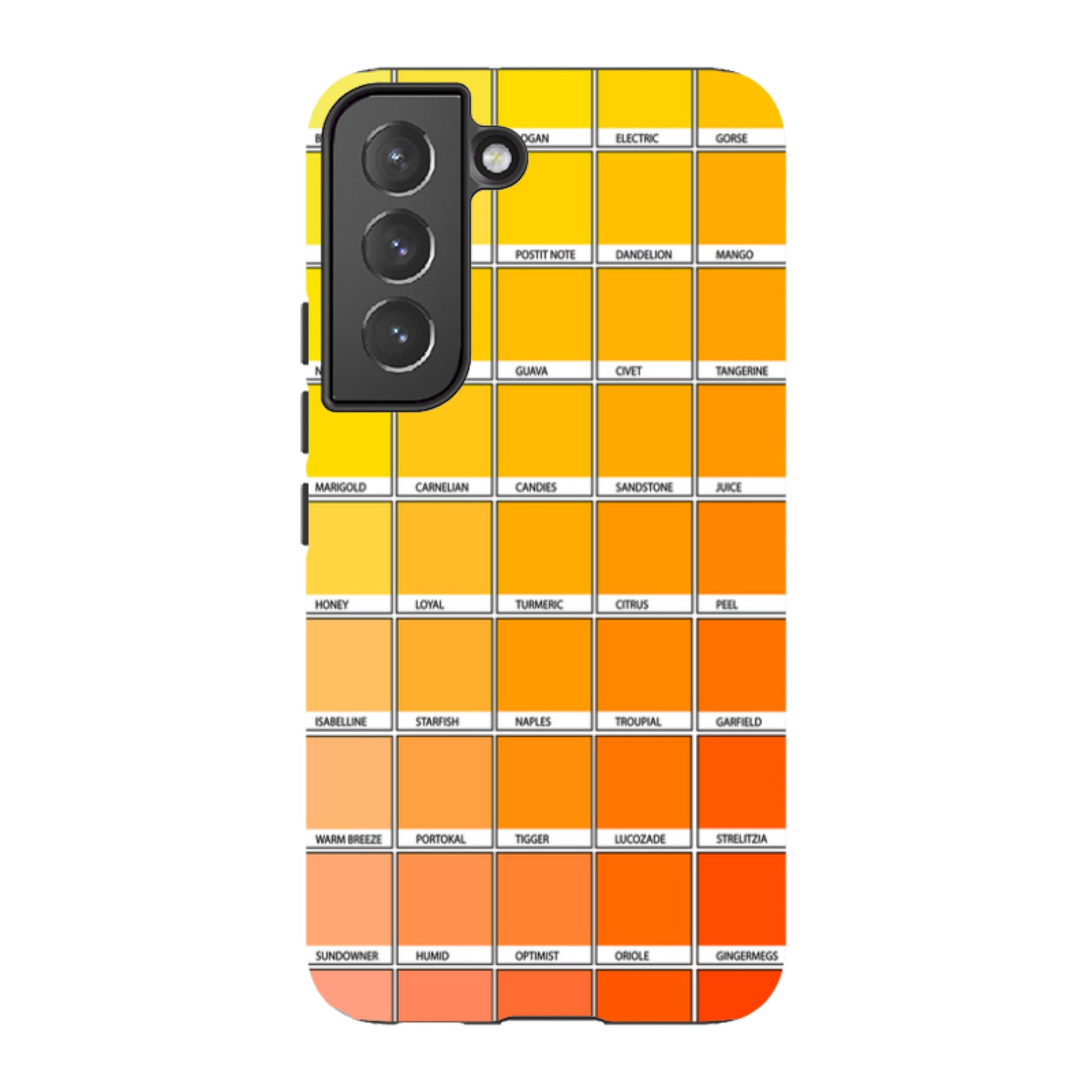 Samsung Tough Case - Yellow Chromology By Kitty Joseph