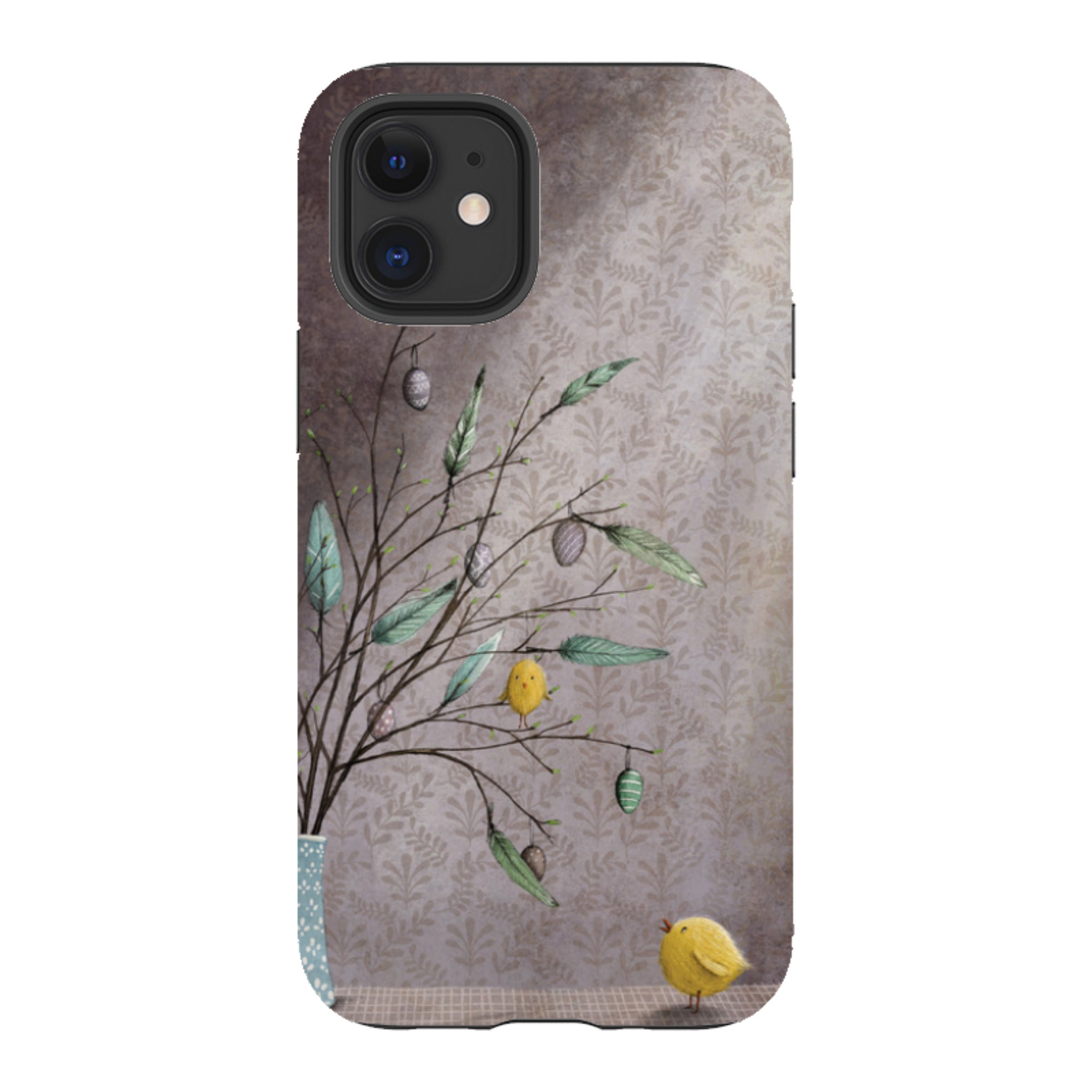 iPhone Tough Case - Bird Bouquet By Maja Lindberg
