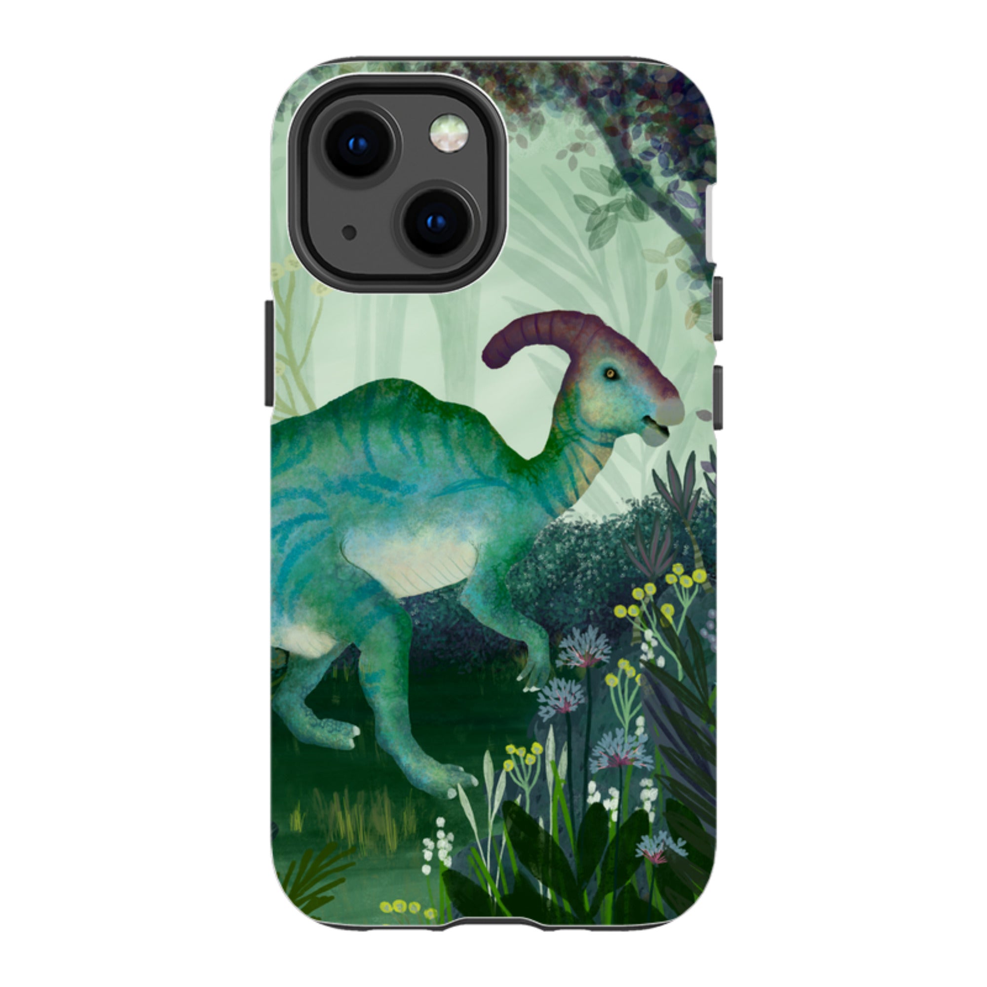 iPhone Tough Case - Dino Park III By Katherine Quinn
