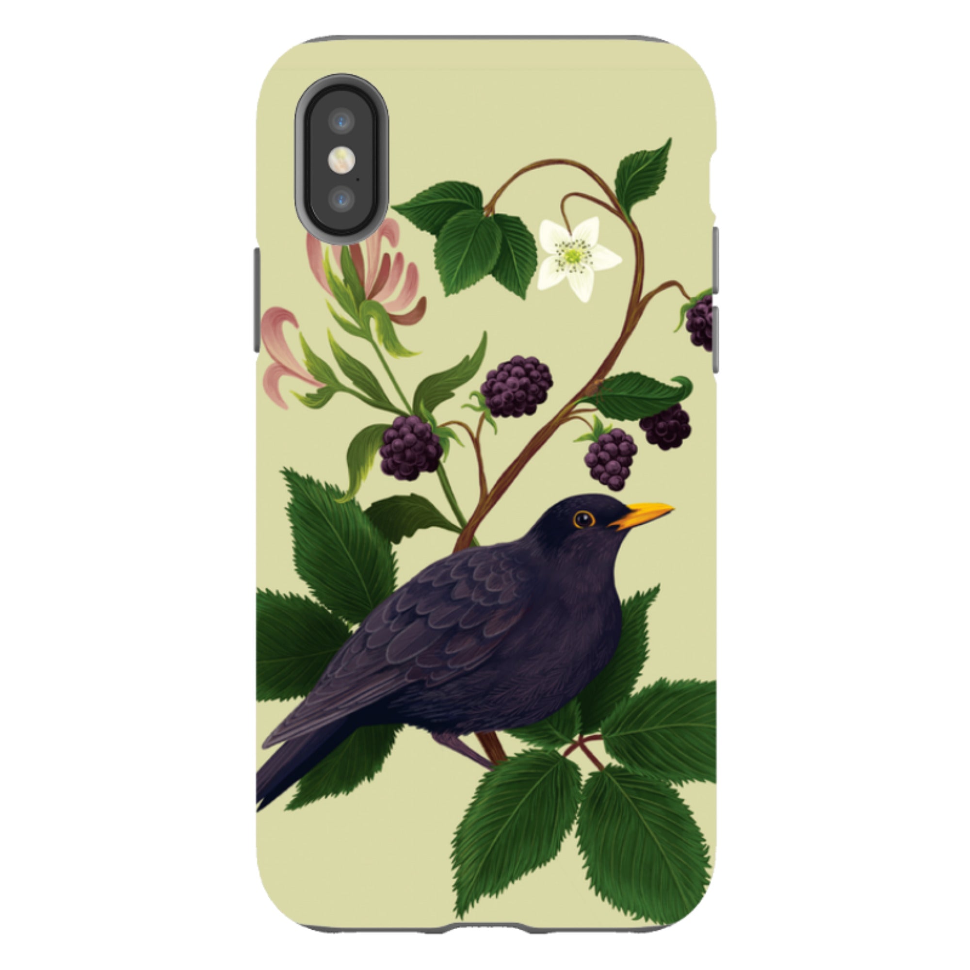 iPhone Tough Case - Blackbird By Anna Stead