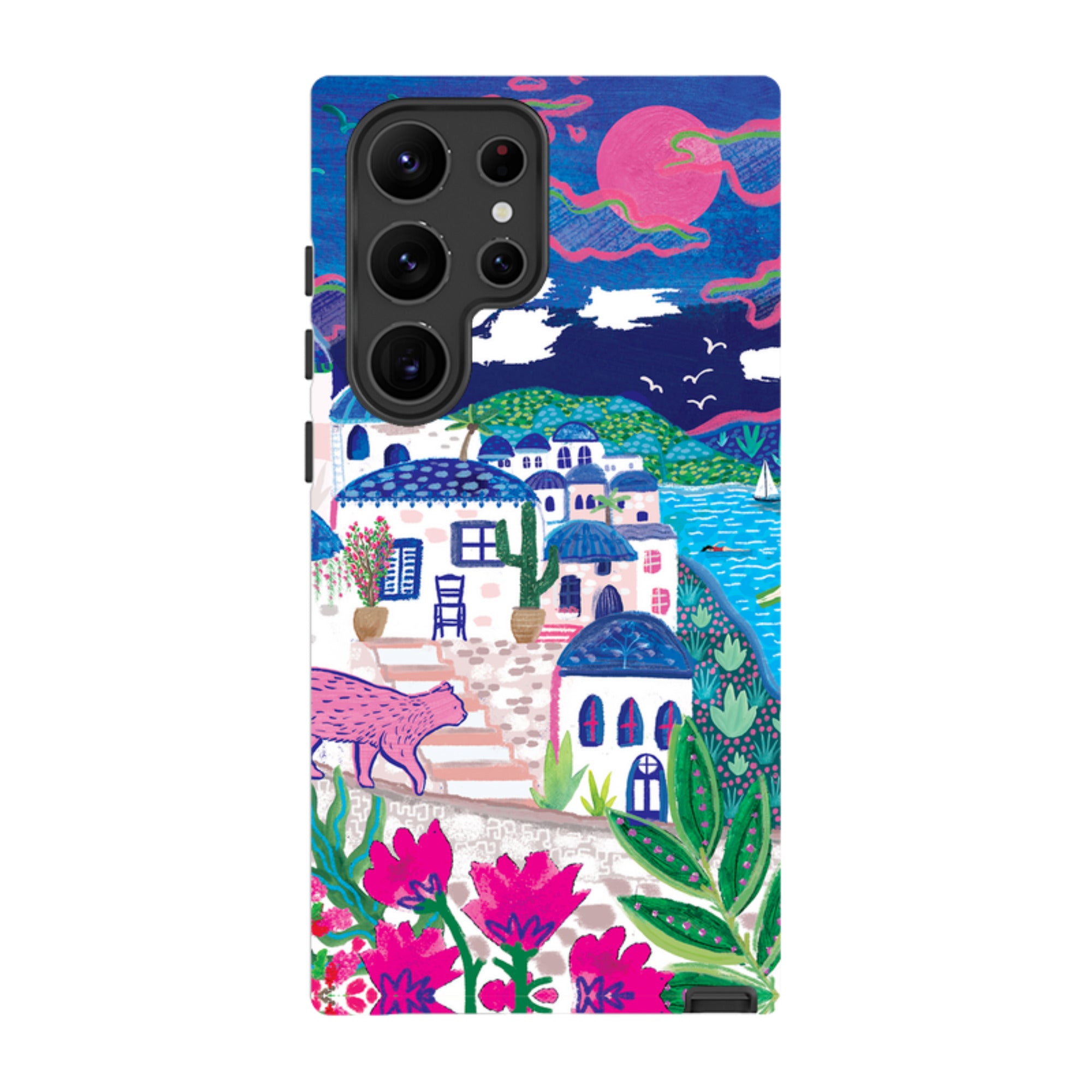 Samsung Tough  Case - Sapphire Seas III By Emma Frances Grant