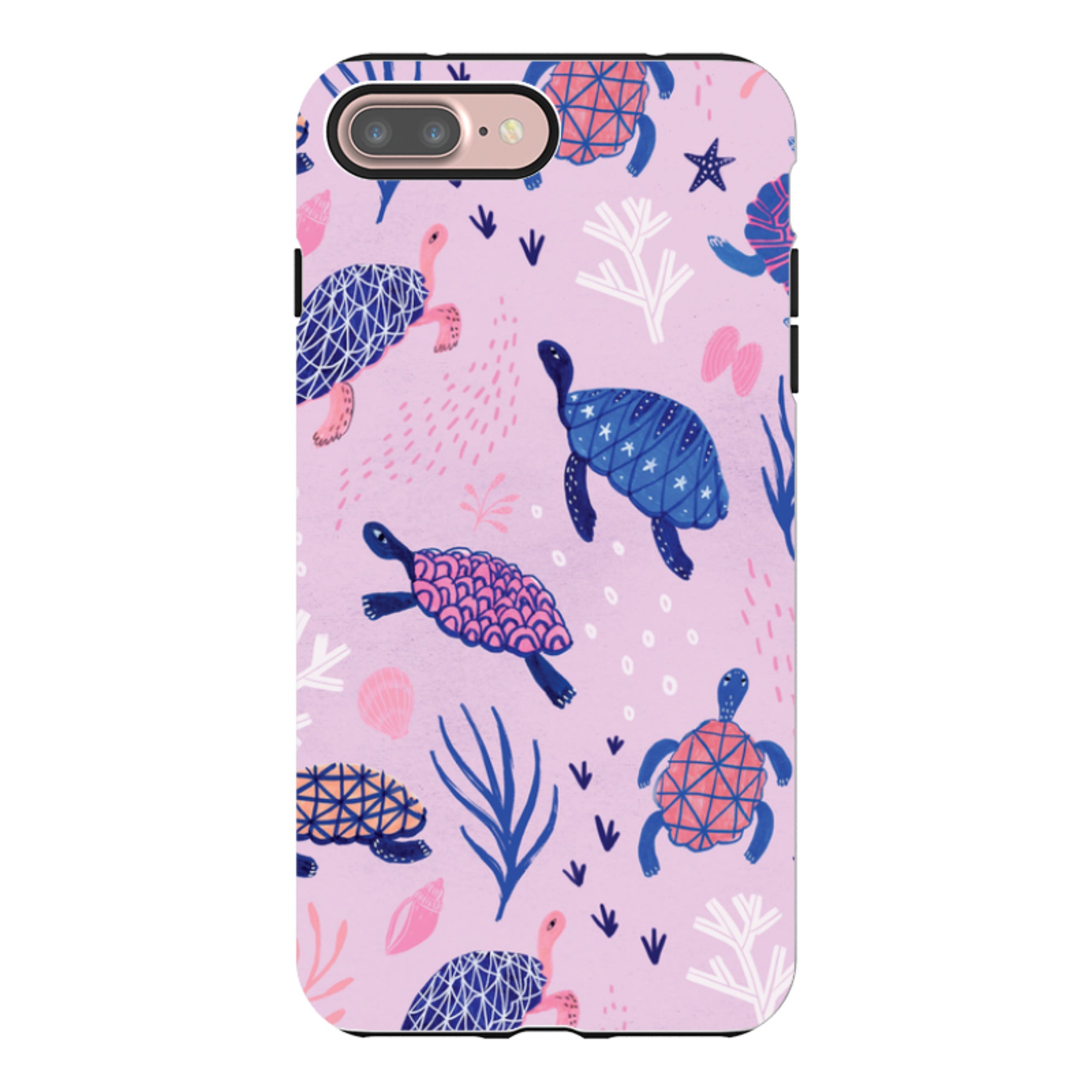 iPhone Tough Case - Turtles By Lee Foster Wilson