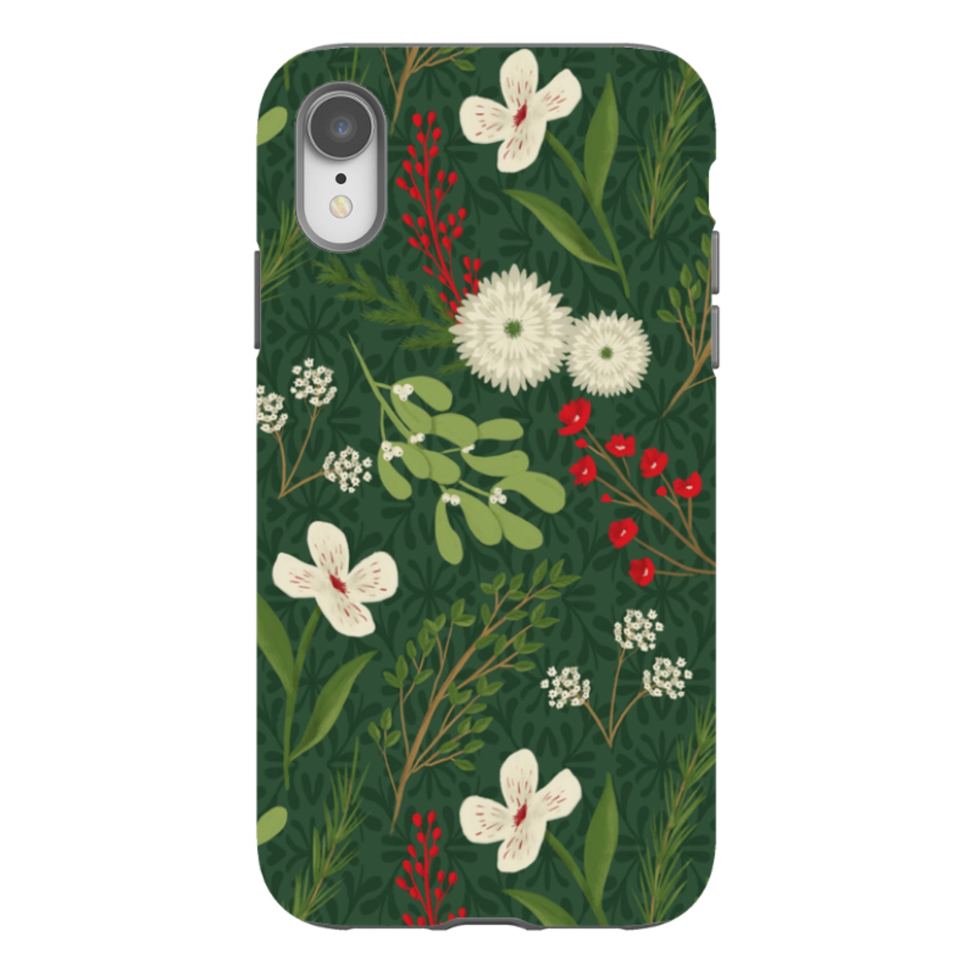 iPhone Tough Case - Holiday Foliage By Abby Jacobs
