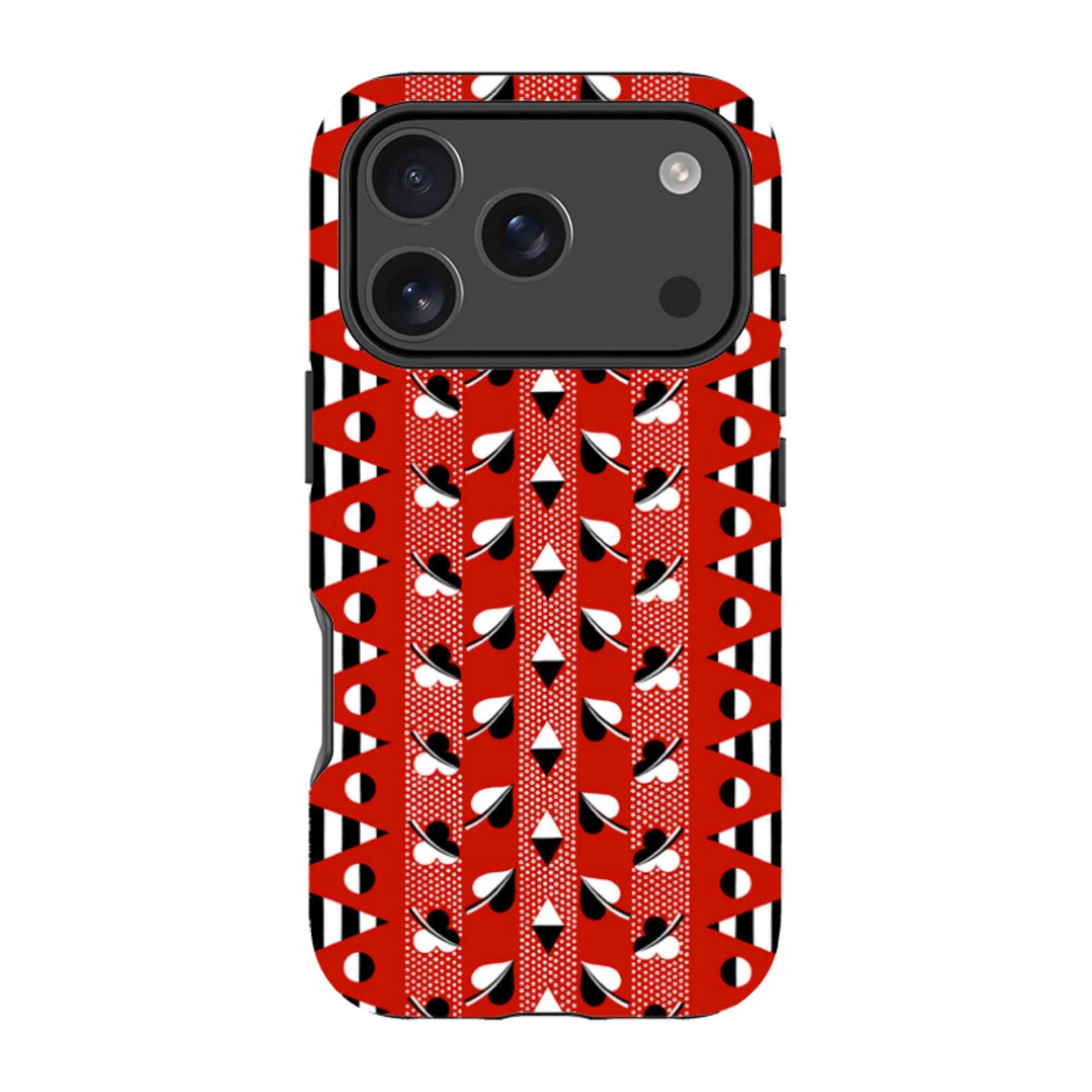 iPhone Case - Clubs & Hearts By Cressida Bell
