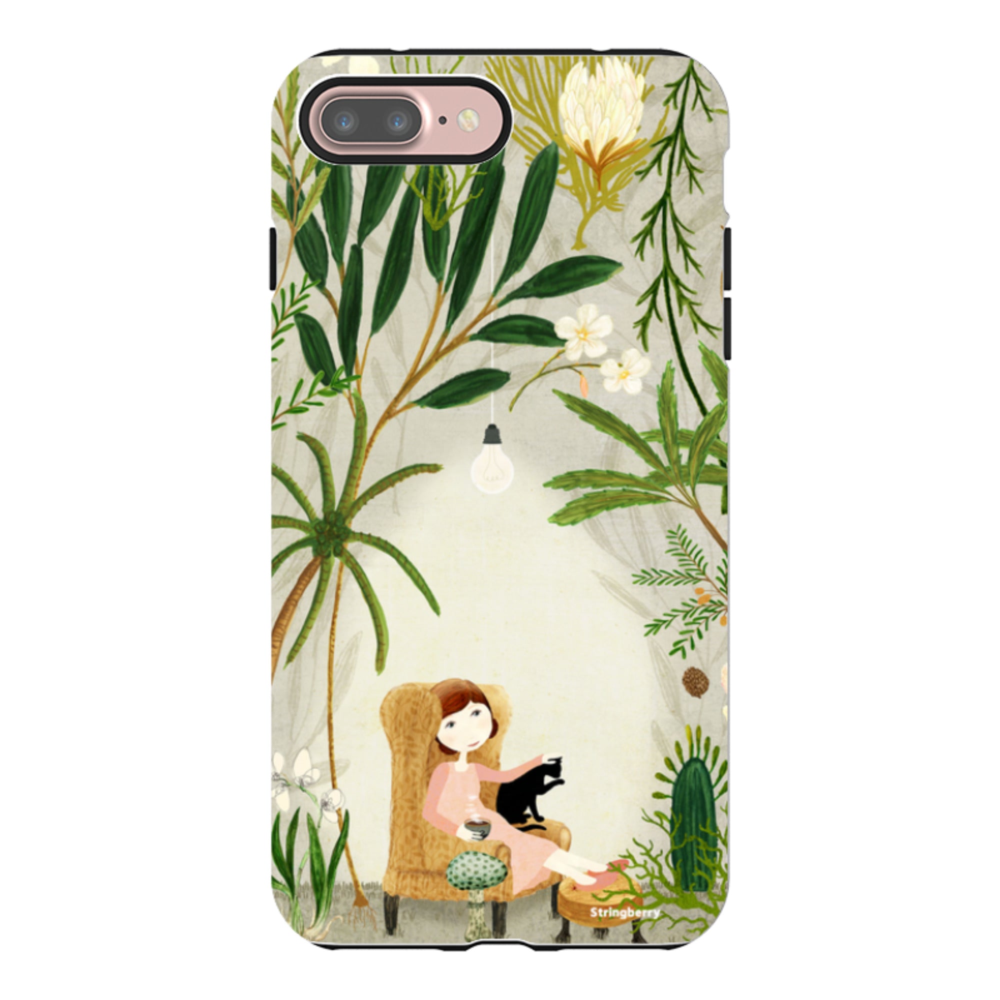 iPhone Tough Case - Imaginarium Garden I By Katherine Quinn