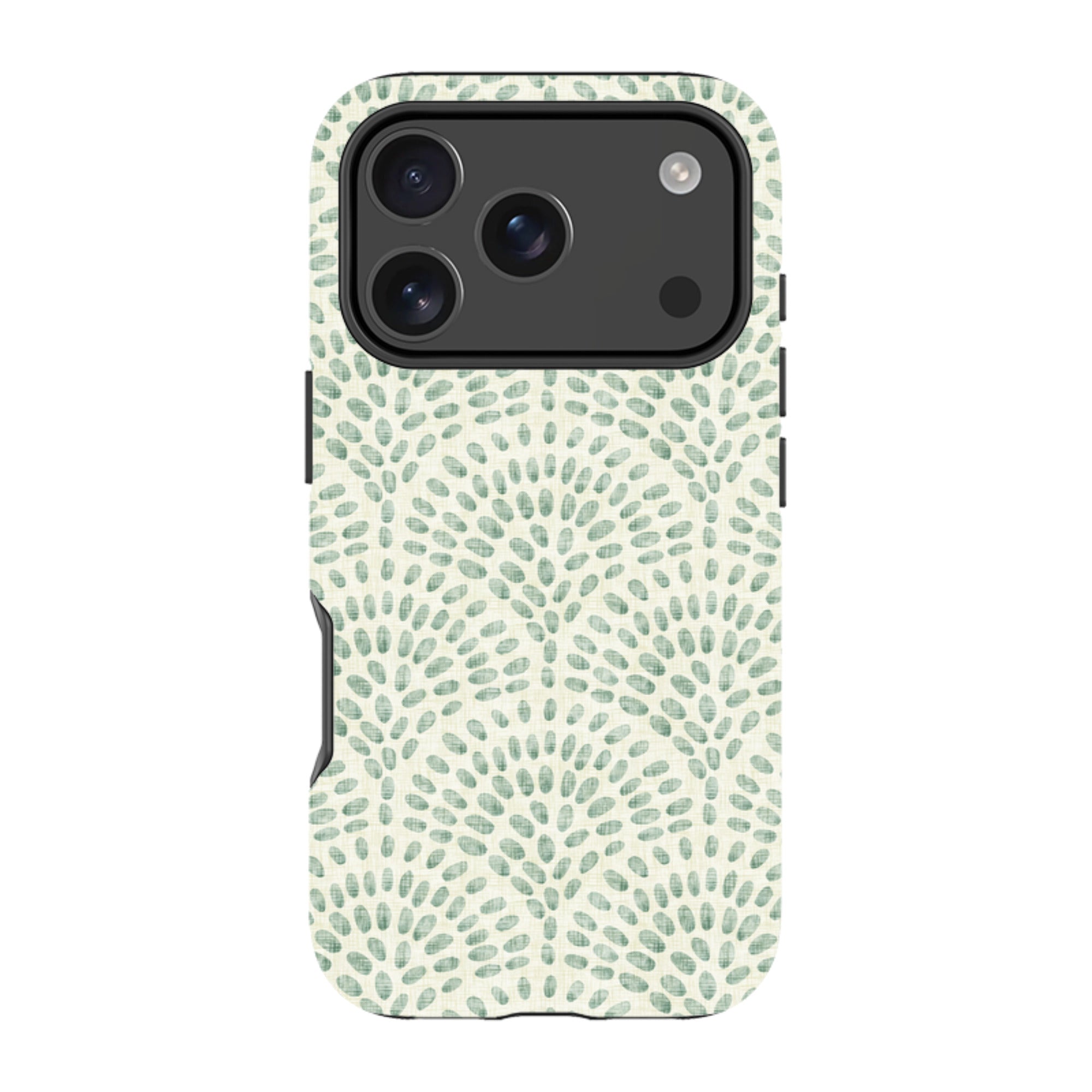 iPhone Tough Case - Scallop - Sage By Katherine Quinn