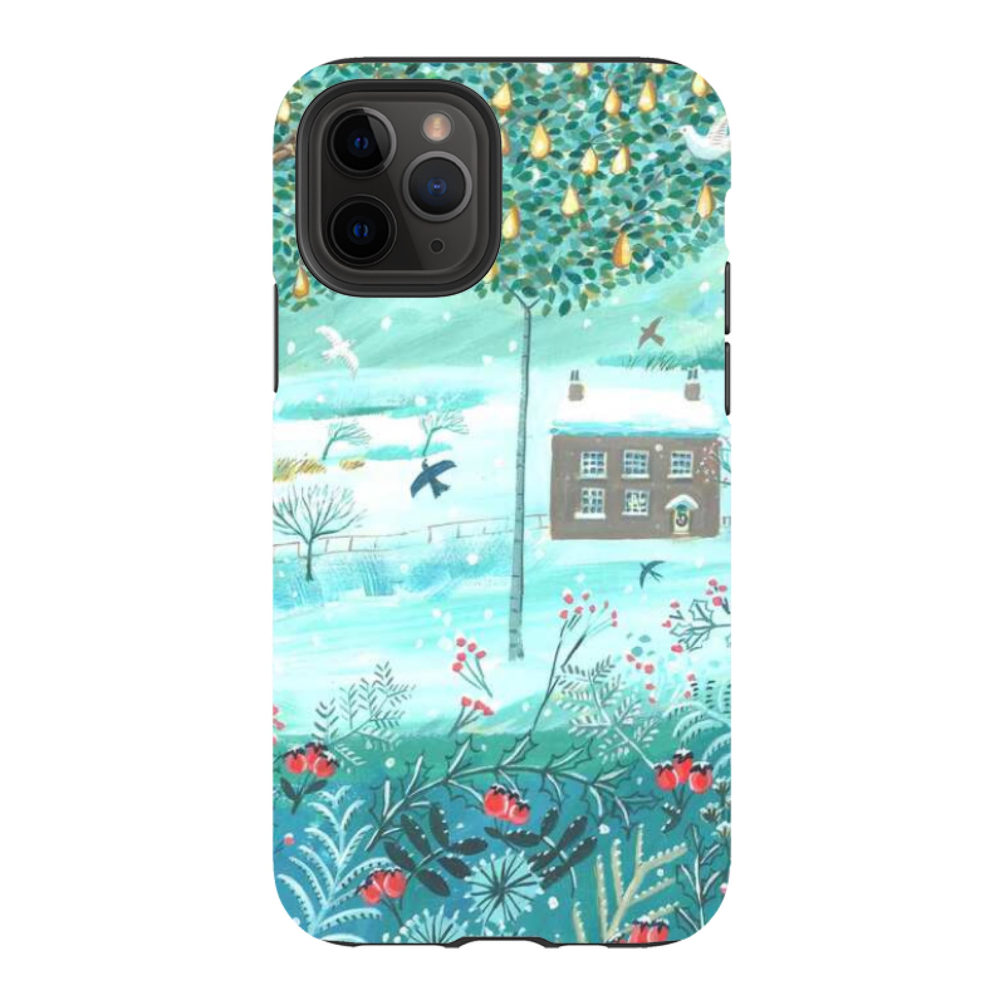 iPhone Tough Case - Pear Trees By Mary Stubberfield