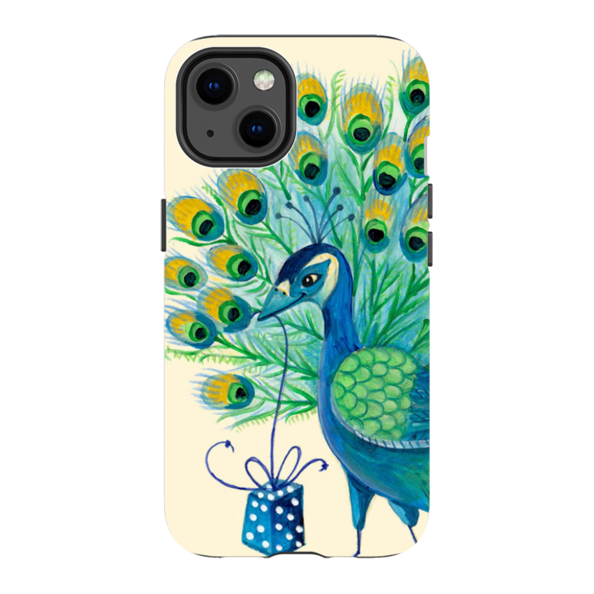 iPhone MagSafe Tough Case -  Peacock Present By Caroline Bonne Muller