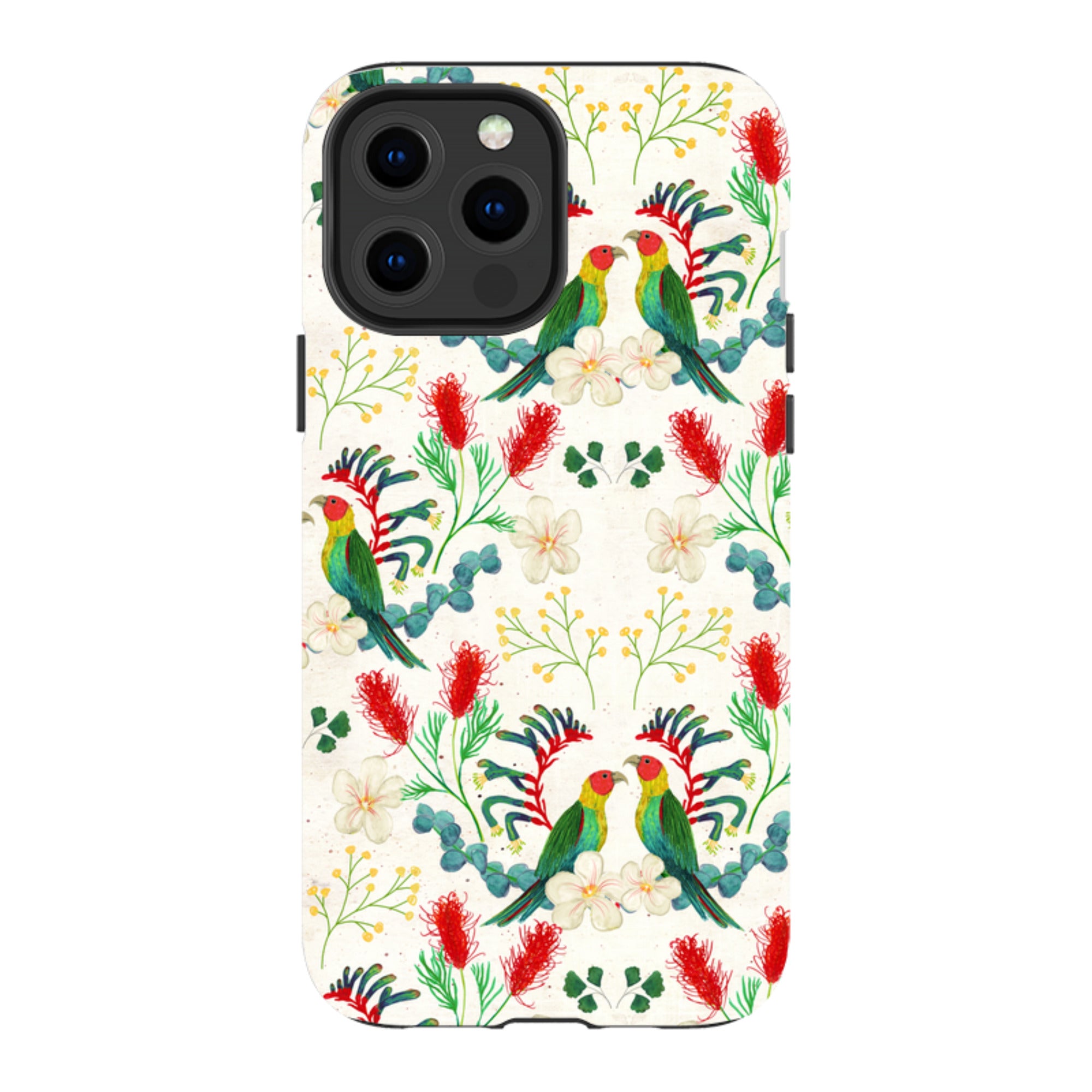 iPhone Tough Case - Rainbow Lorikeet By Katherine Quinn