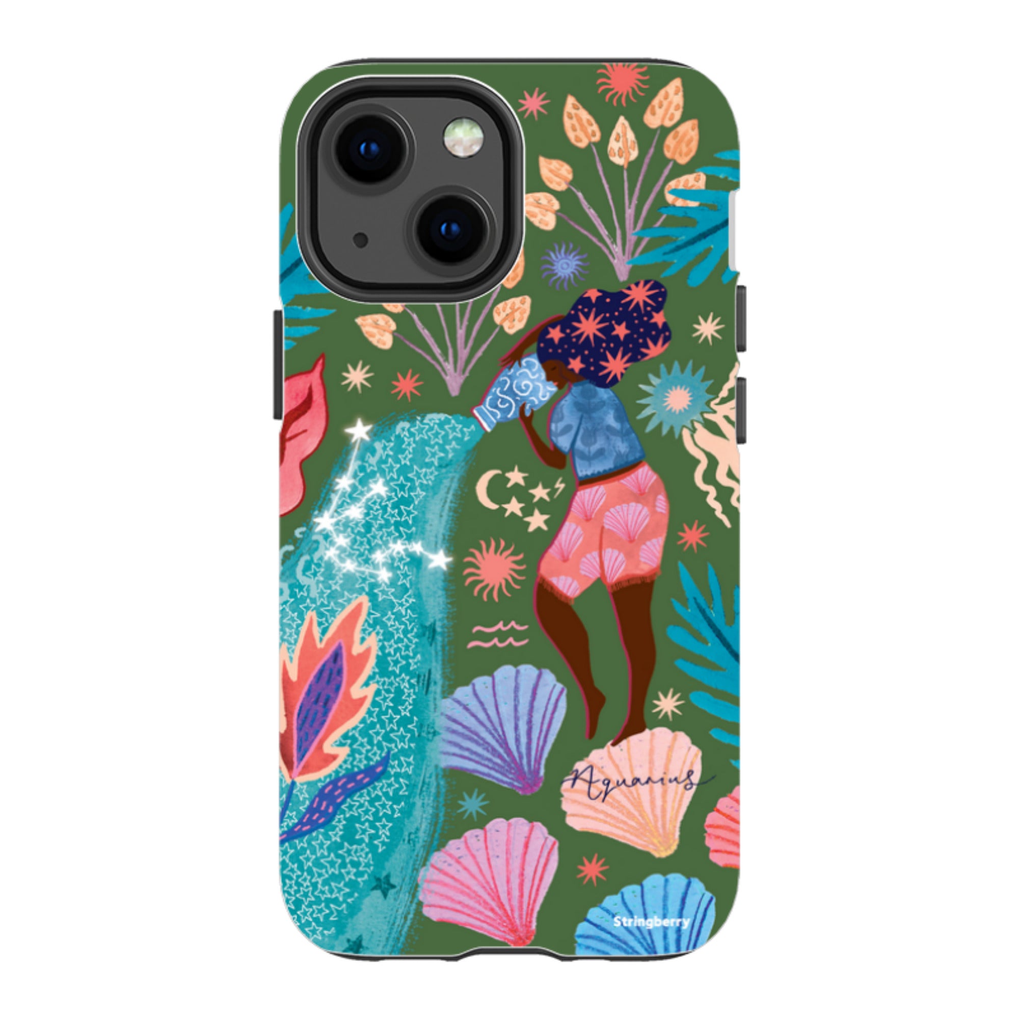 iPhone Tough Case - Aquarius By Emma Frances Grant