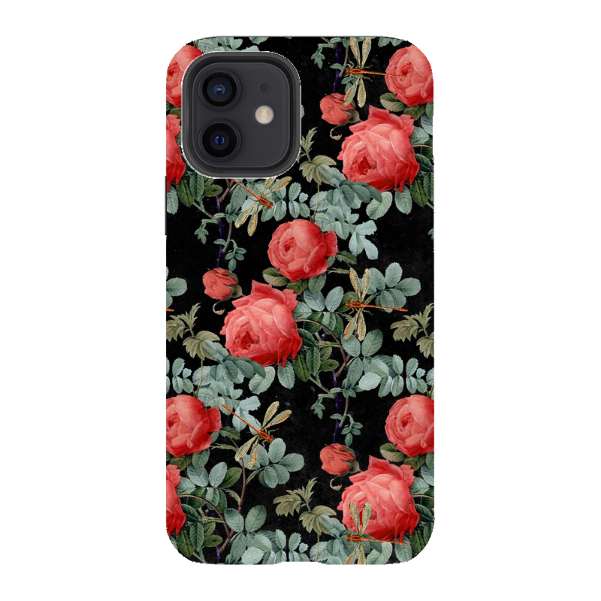 iPhone Tough Case - Dragons And Roses