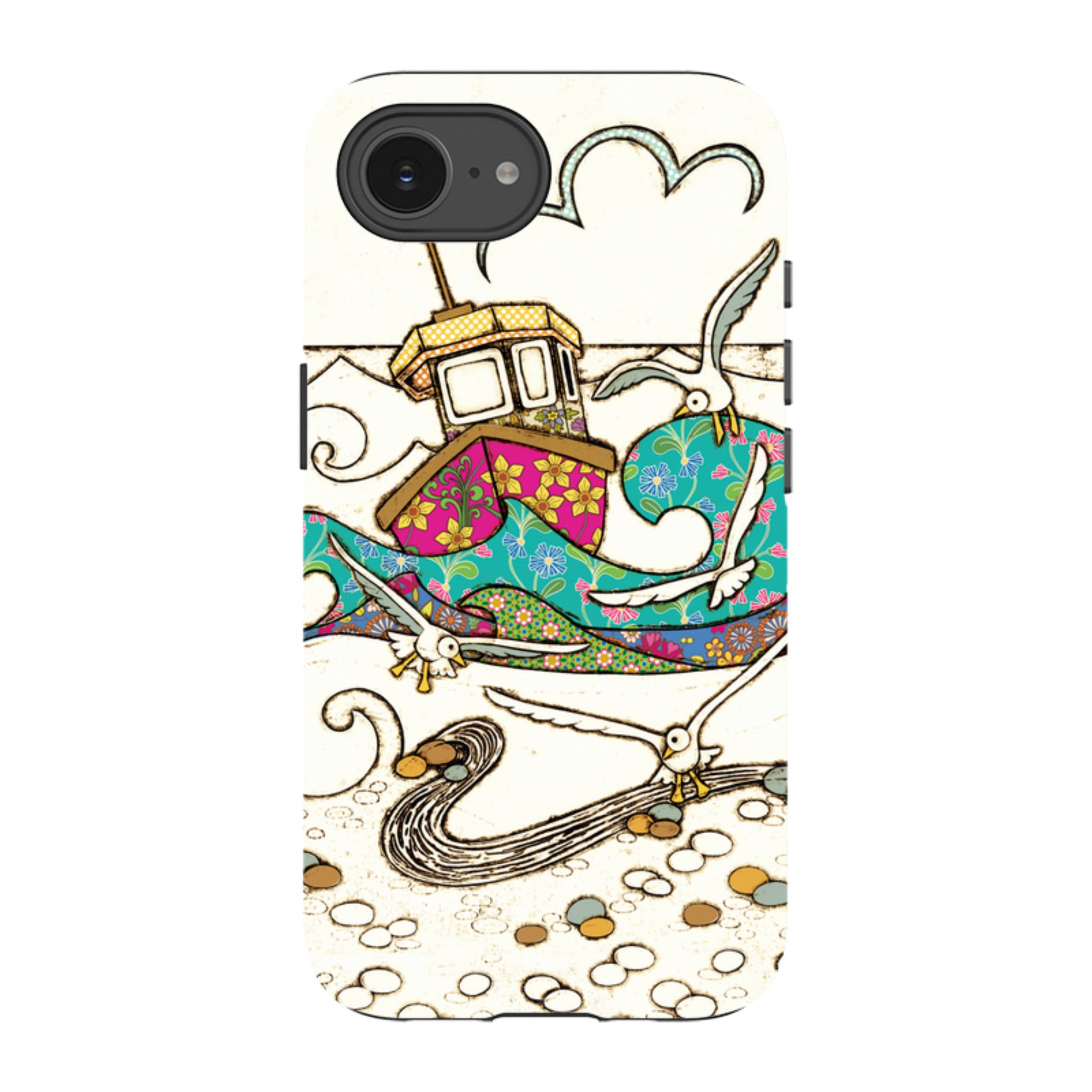 iPhone Tough Case - Fishing Boat By Amelia Bowman