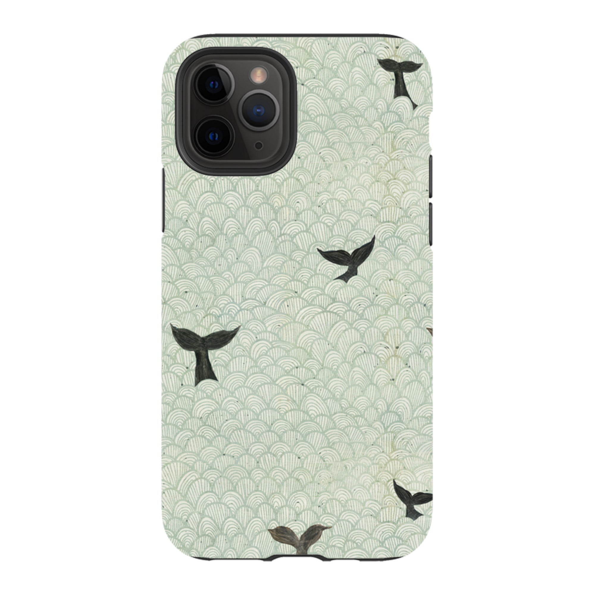 iPhone Tough Case - Whale Tails By Katherine Quinn