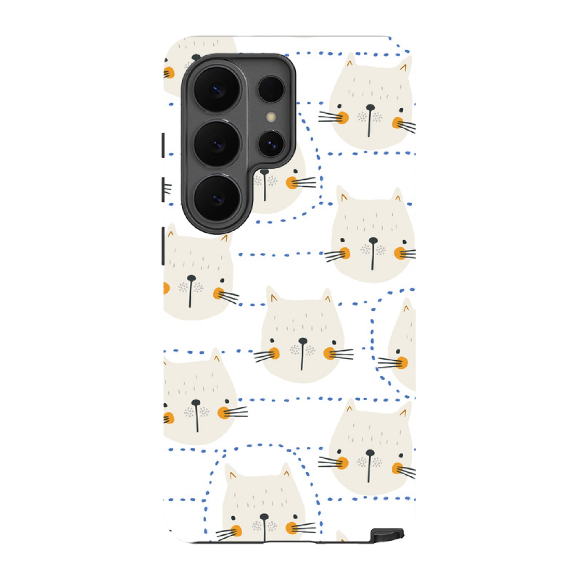 Samsung Tough Case - Cat Tiles