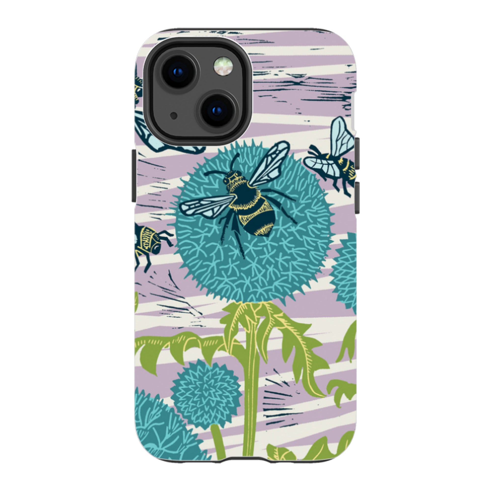 iPhone Tough Case - Pollinating Bees By Kate Heiss