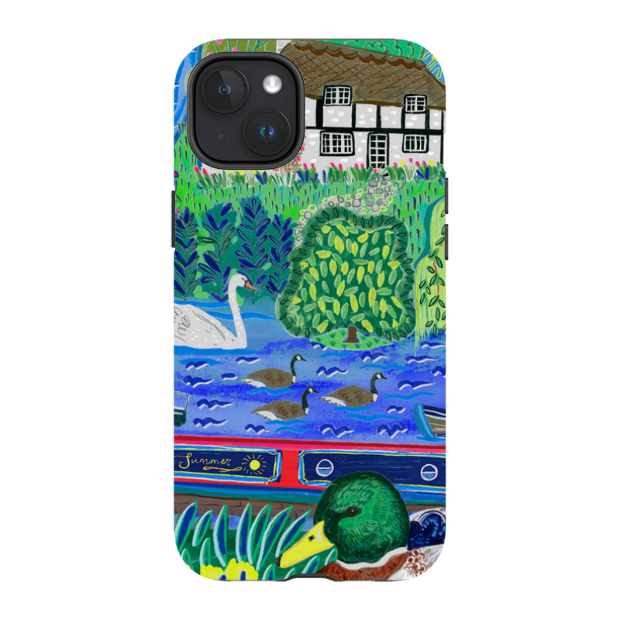 iPhone MagSafe Tough Case - Canalside By Emma Frances Grant