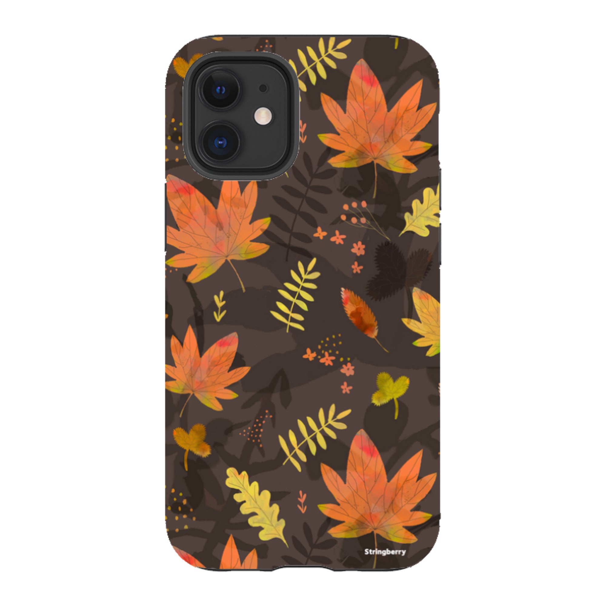 iPhone Tough Case - Autumn Leaves Yellow