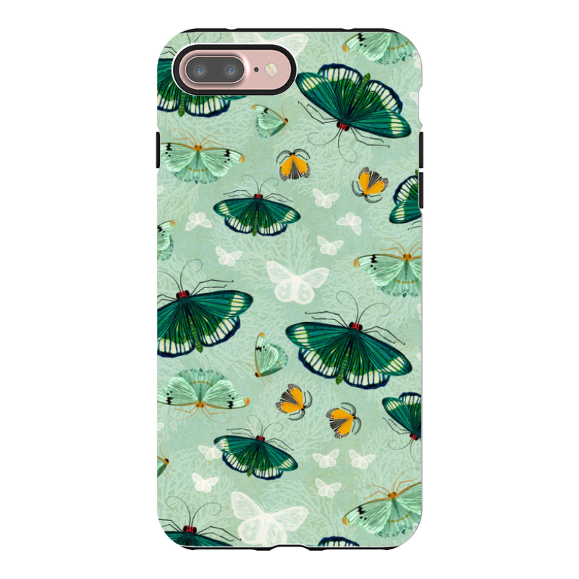 iPhone Tough Case - Night Flutter By Katherine Quinn