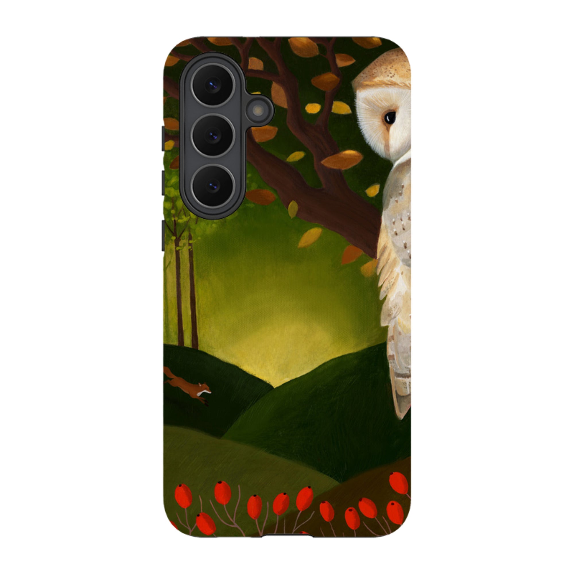 Samsung Tough Case - Autumn Owl And Fox By Bex Parkin