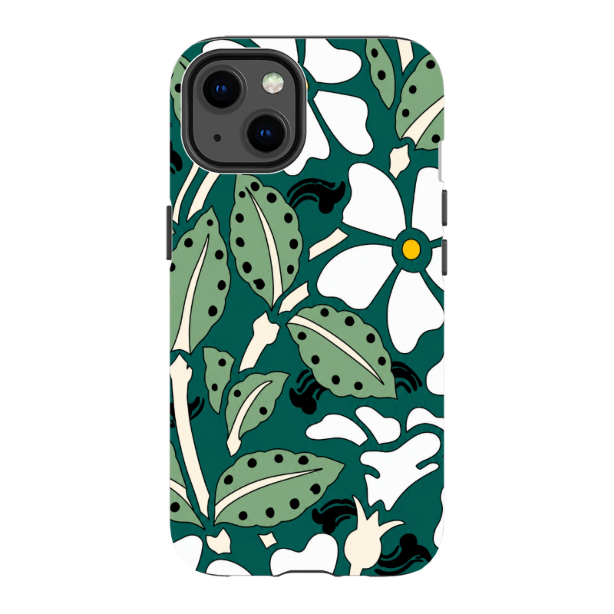 iPhone Tough Case - Vintage Woodblock Print
