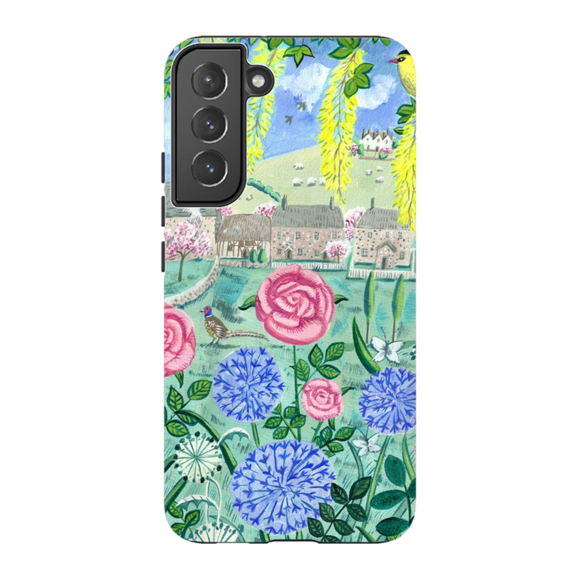 Samsung Tough Case - Village Floral By Mary Stubberfield