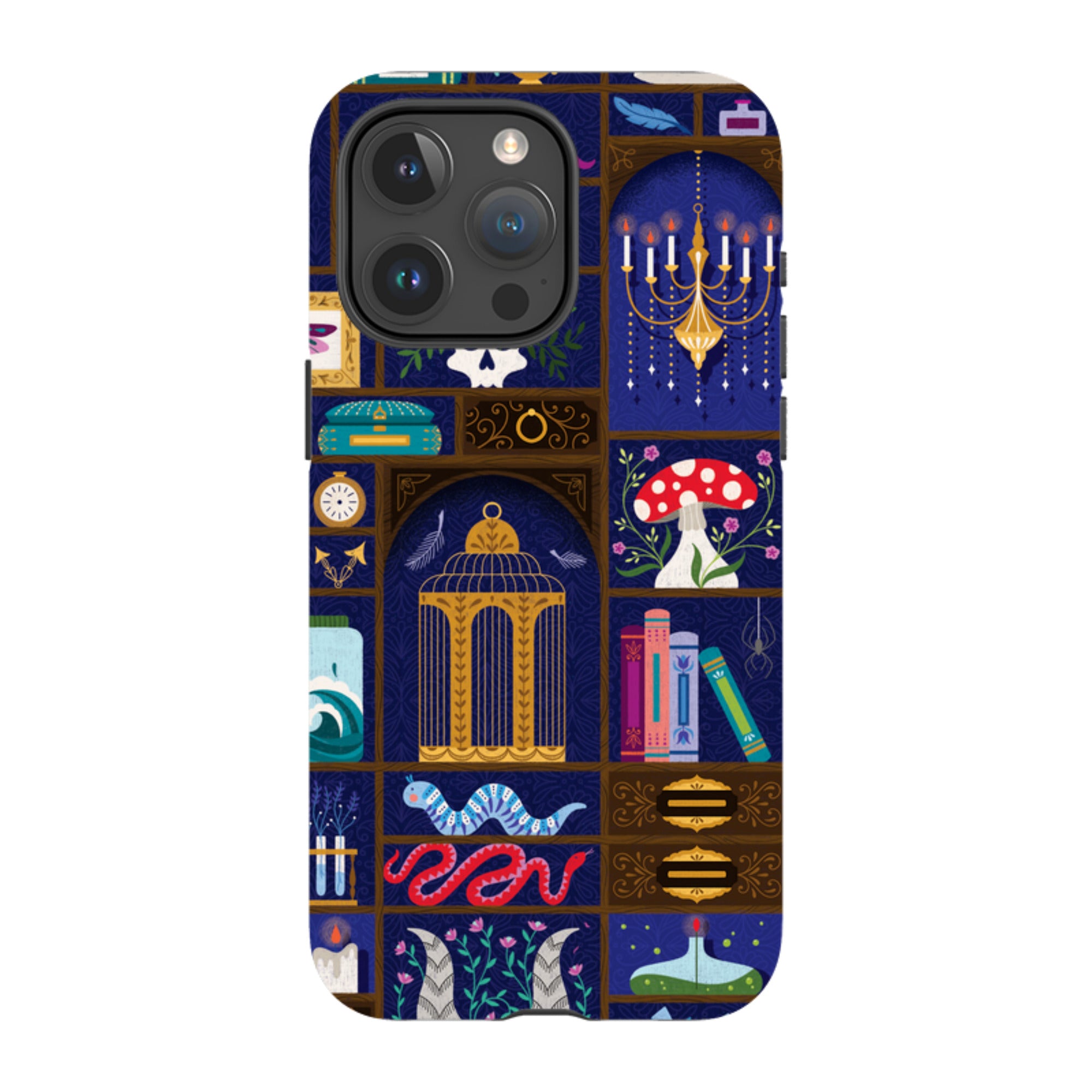iPhone Tough Case - Cabinet Of Curiosities By Jenny Zemanek