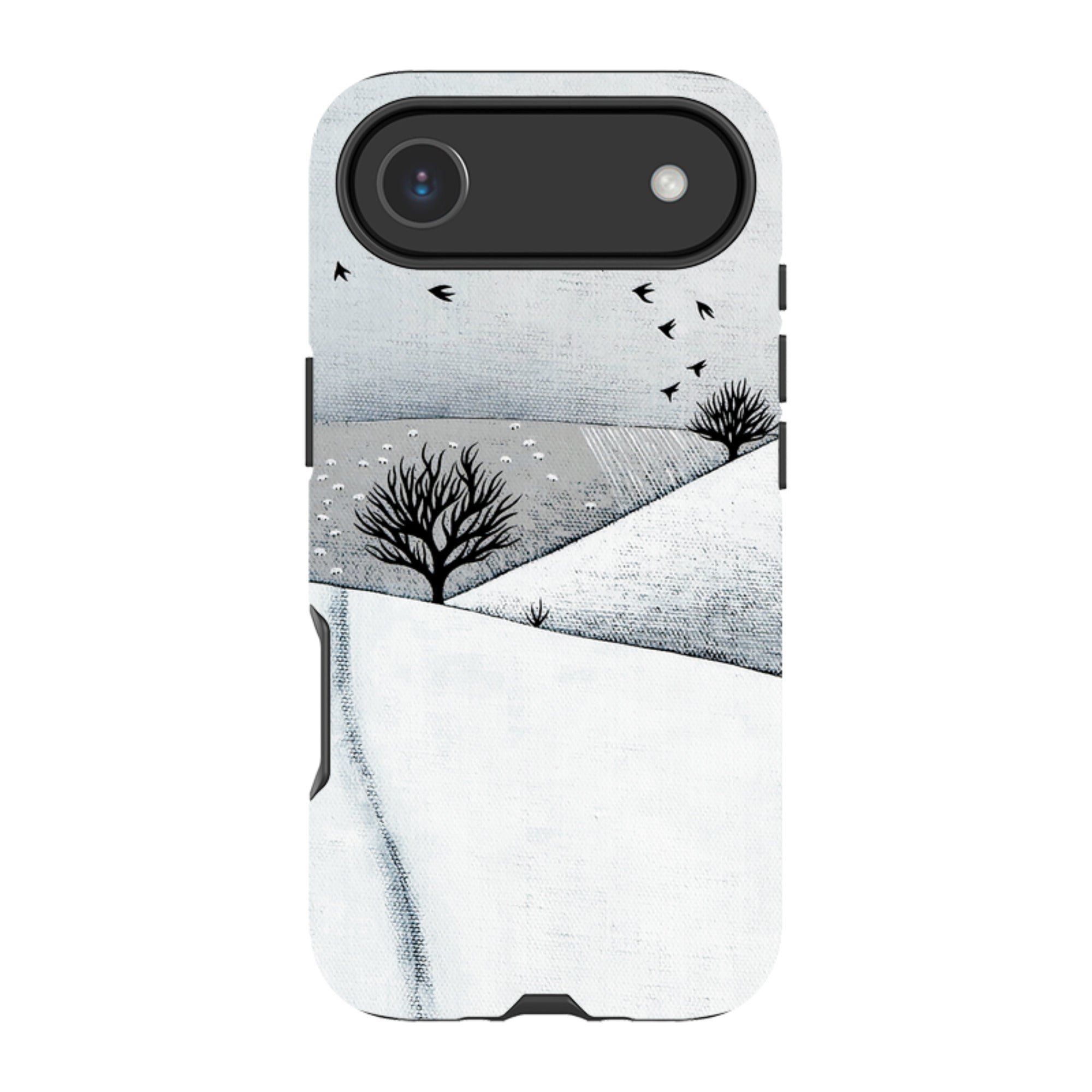 iPhone Tough Case - Snowy Landscape By Natasha Newton