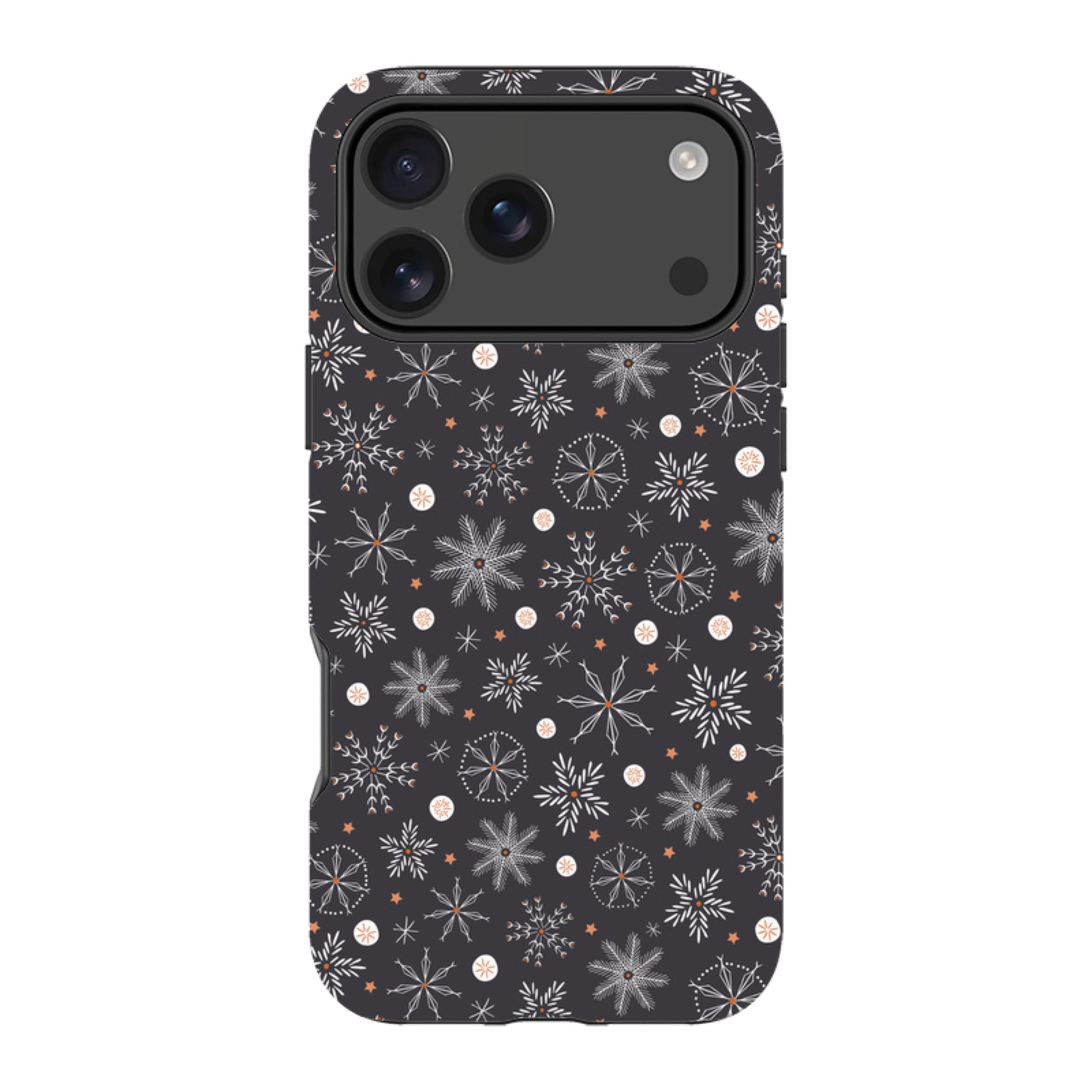 iPhone Tough Case - Christmas Snowflakes II By Ali Brookes