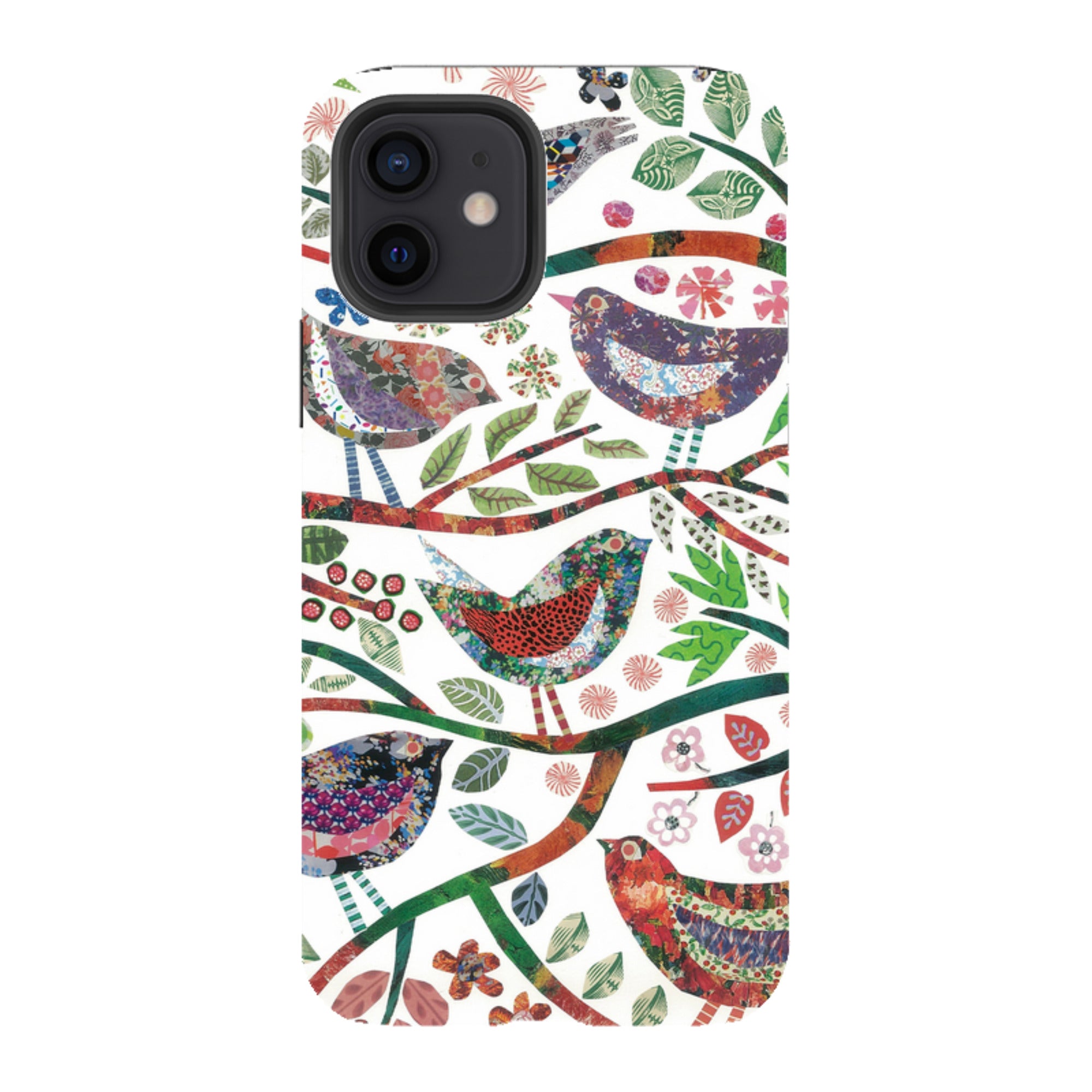 iPhone Tough Case - Vintage Birds By Jane Robbins