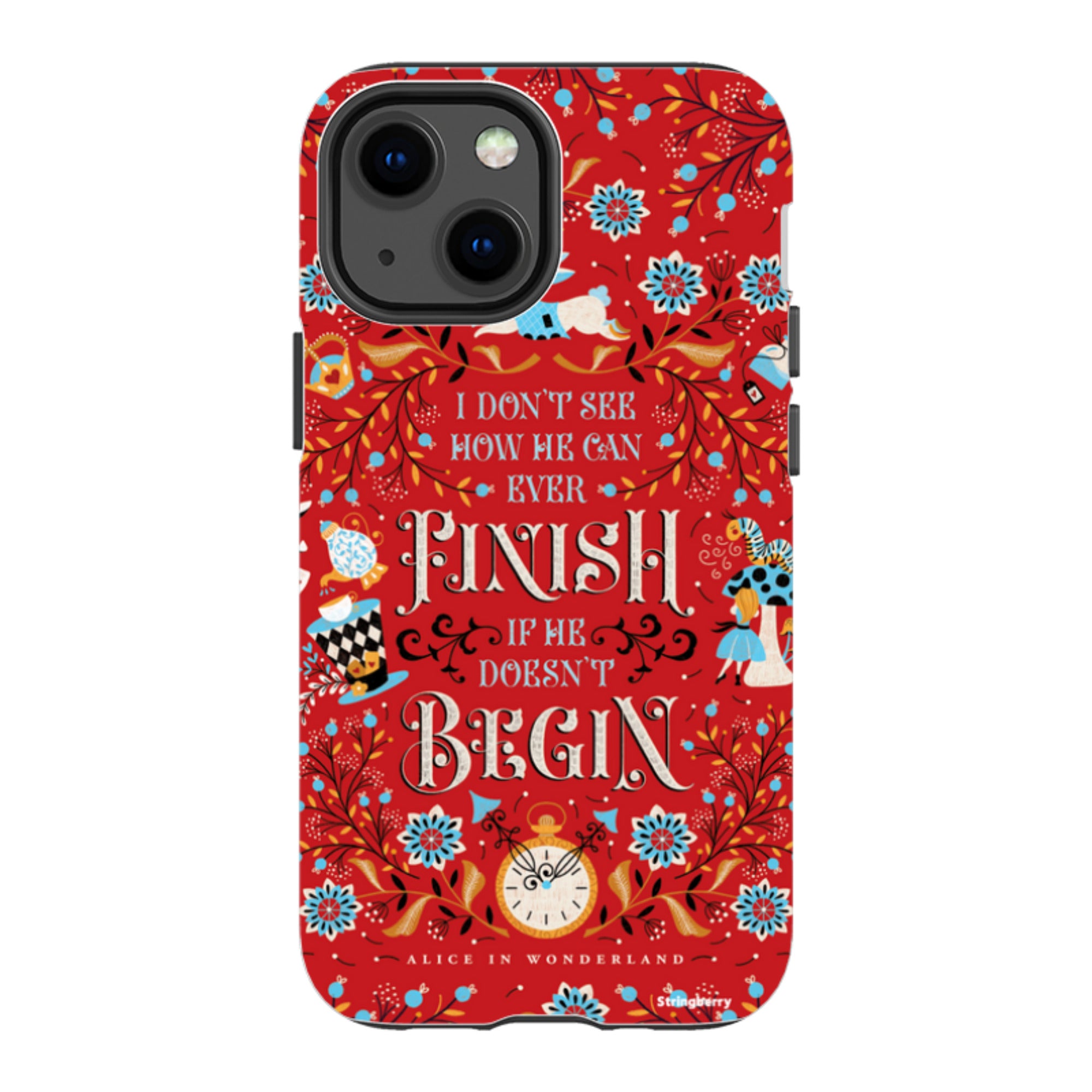 iPhone Tough Case - Alice By Jenny Zemanek