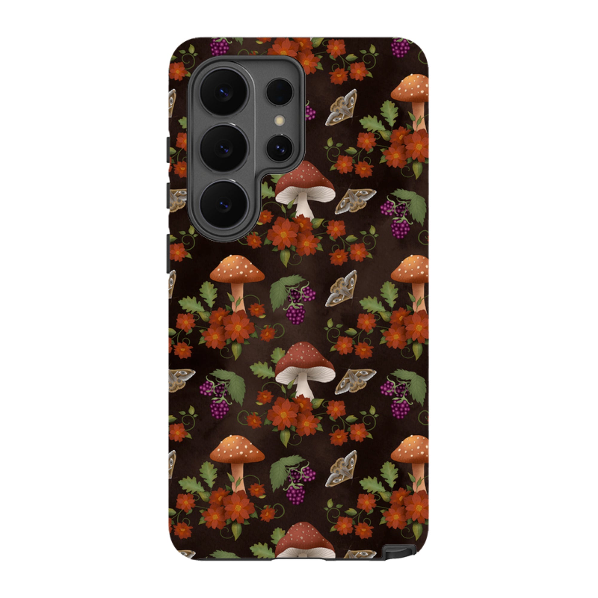 Samsung Tough Case -Mushroom Floral