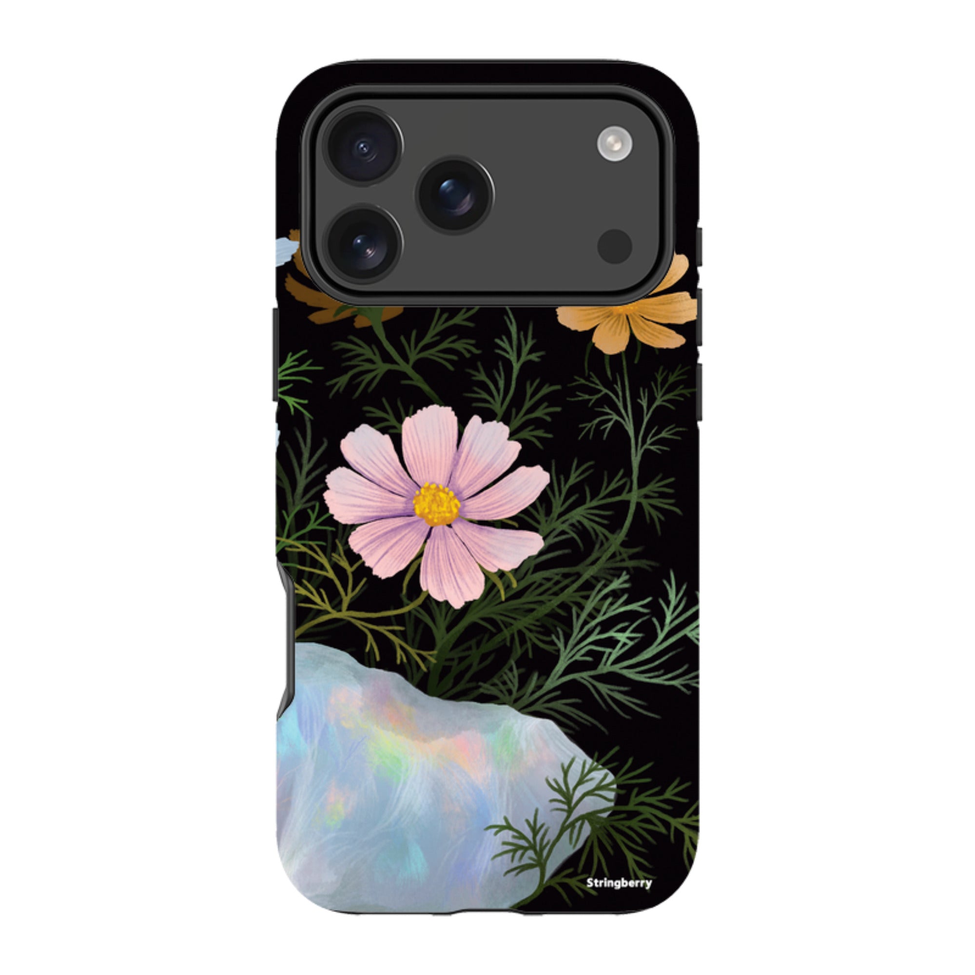 iPhone MagSafe Tough Case - Opal and Cosmos By Anna Stead