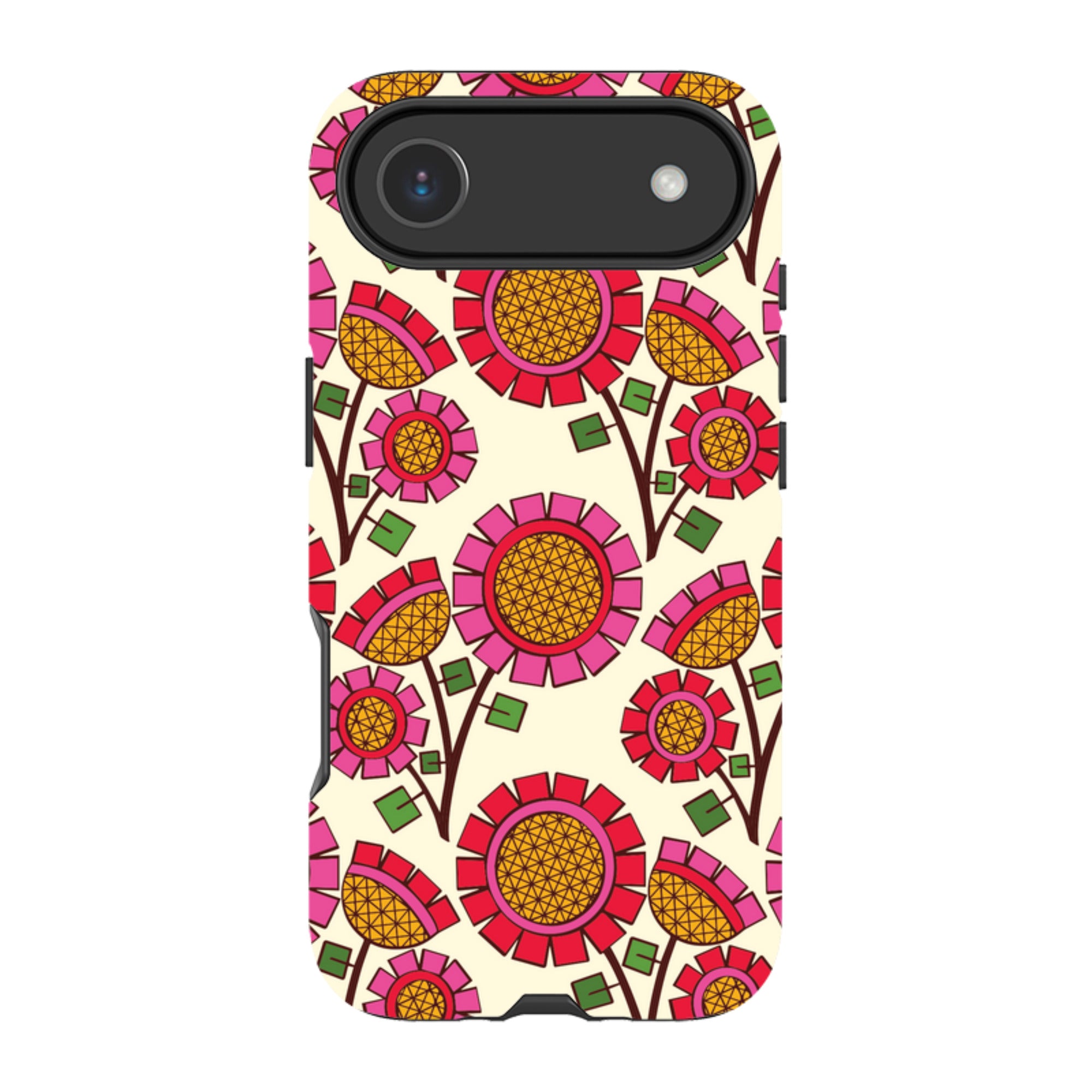 iPhone Tough Case - Pop Flower By Amelia Bowman