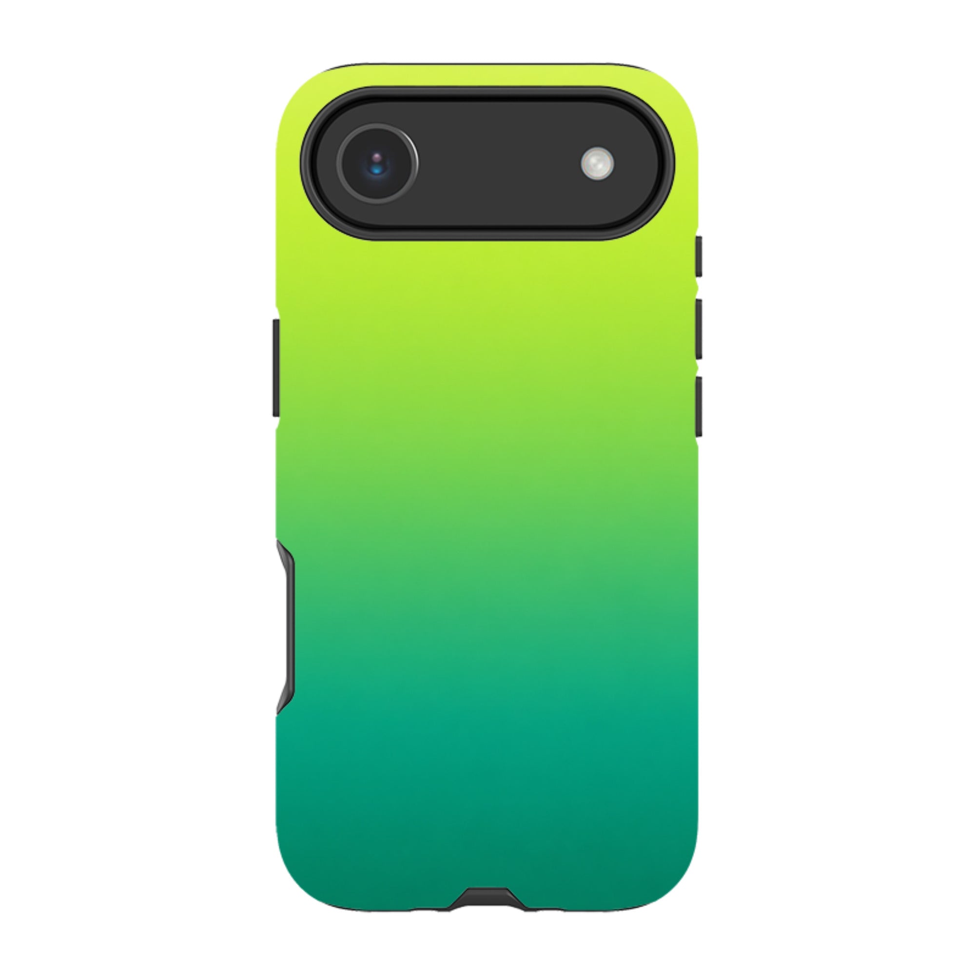 iPhone Tough Case - Lime Green Ombre