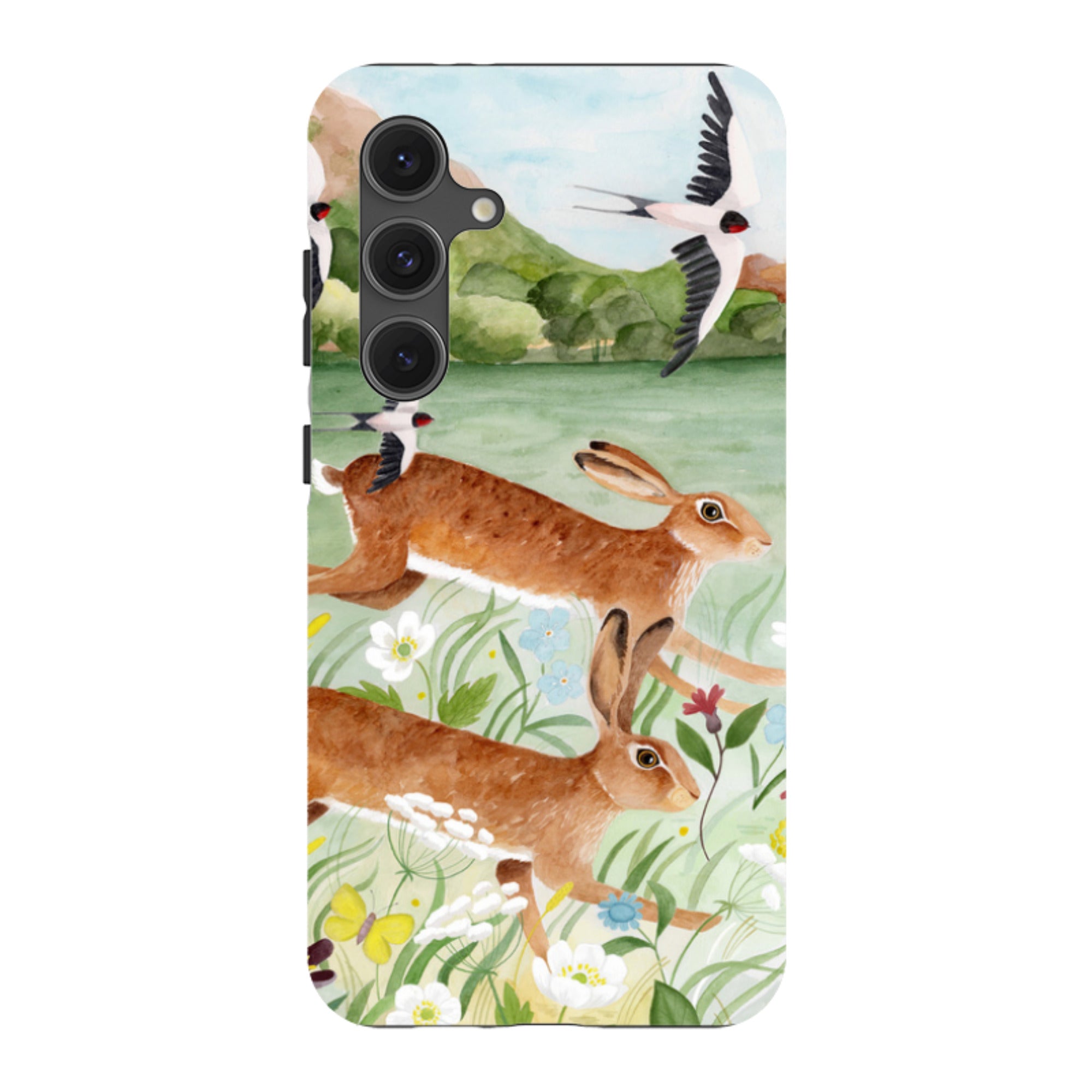 Samsung Tough Case - Hares By Bex Parkin