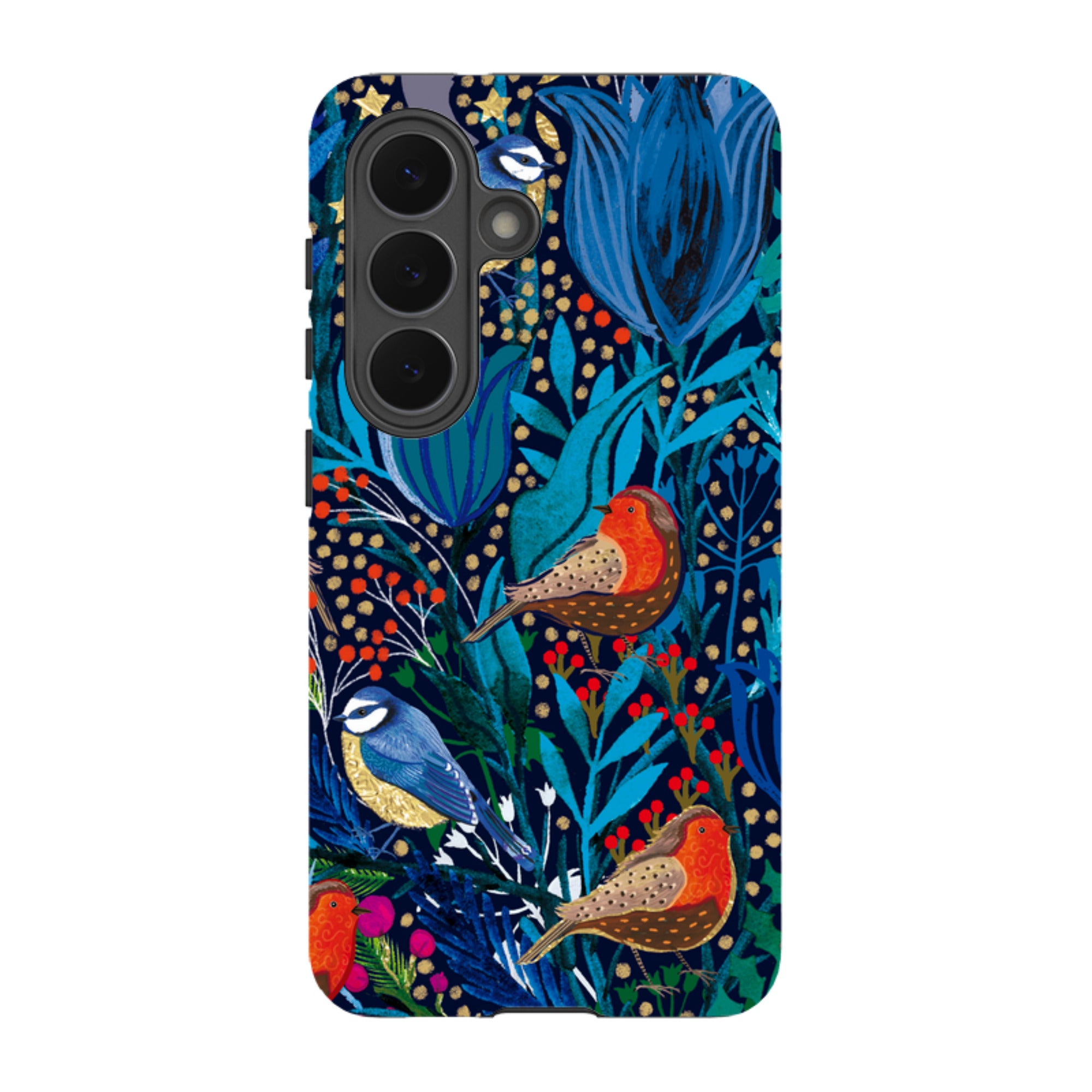 Samsung Tough Case - Xmas Robin IV By Emma Frances Grant