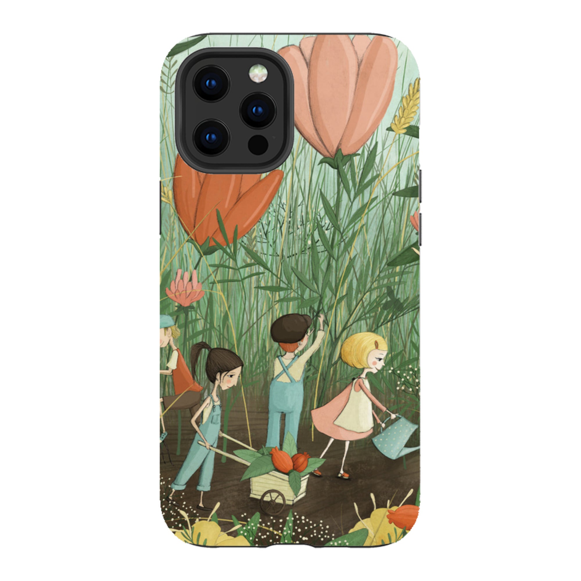 iPhone Tough Case - Garden Day By Maja Lindberg