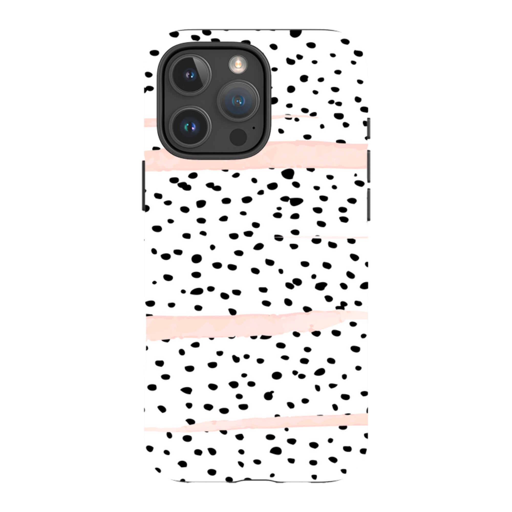 iPhone Tough Case - Dots And Blush