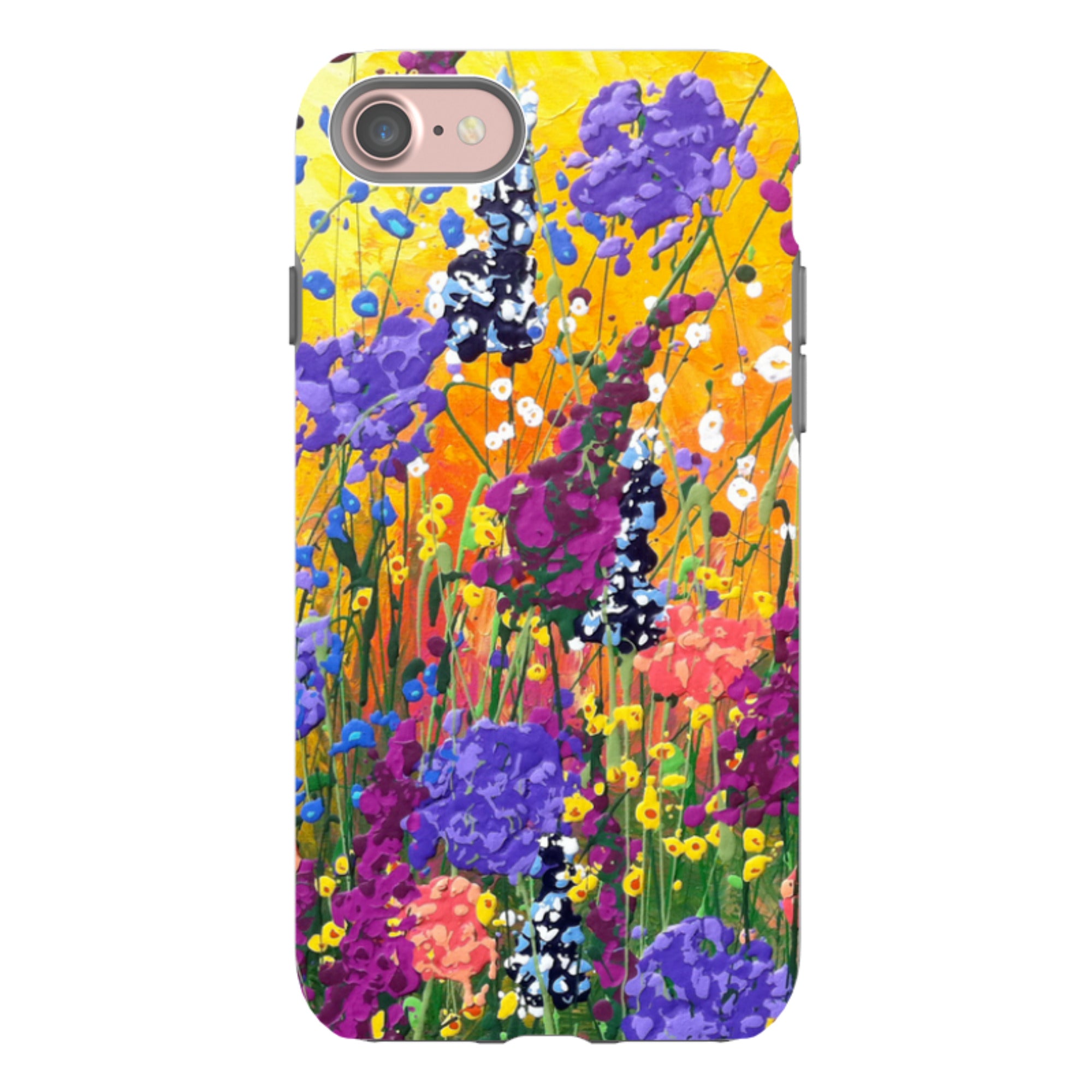 iPhone Tough Case - Morning Glory By Linda Calvert Jacobson