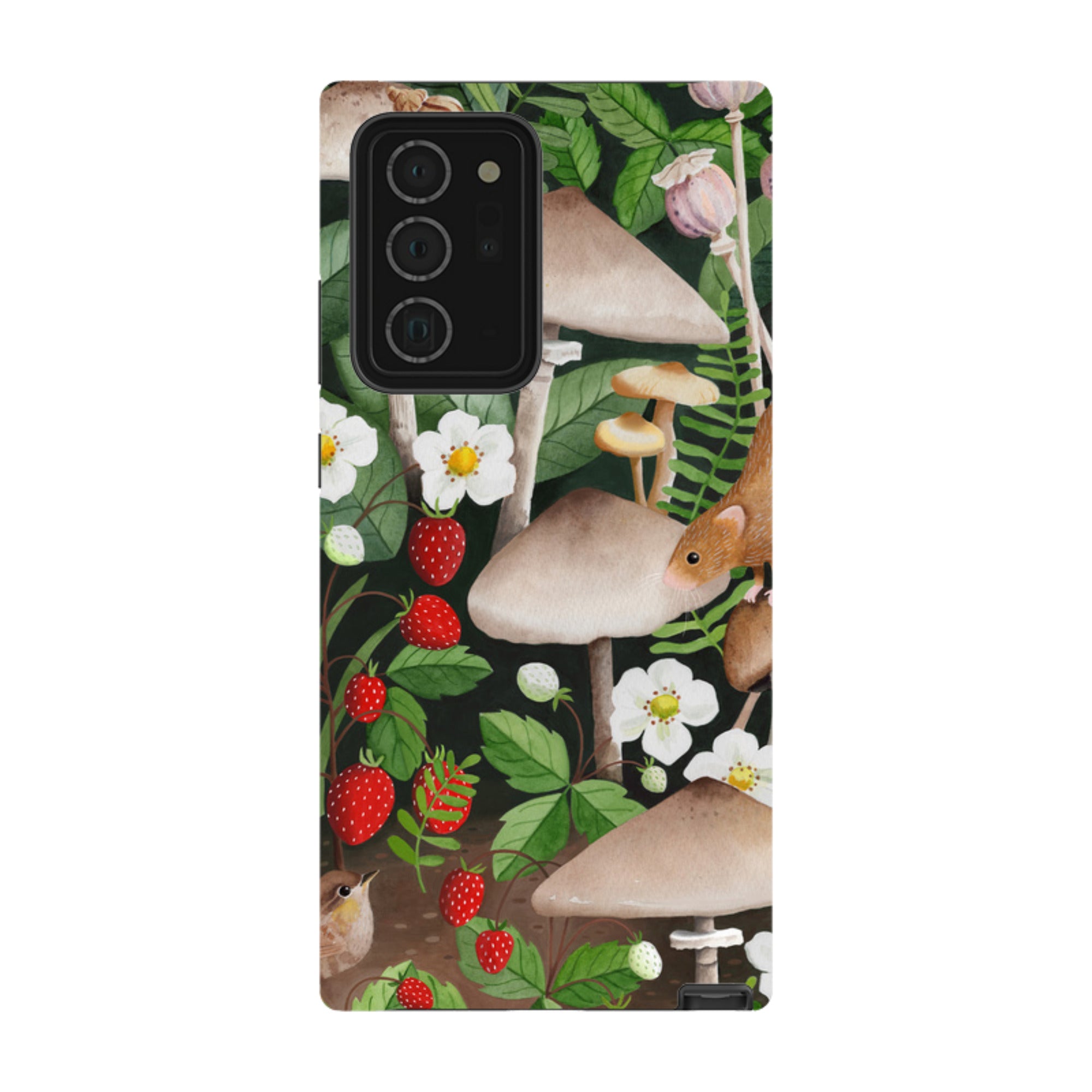 Samsung Tough Case - Strawberry Patch By Bex Parkin