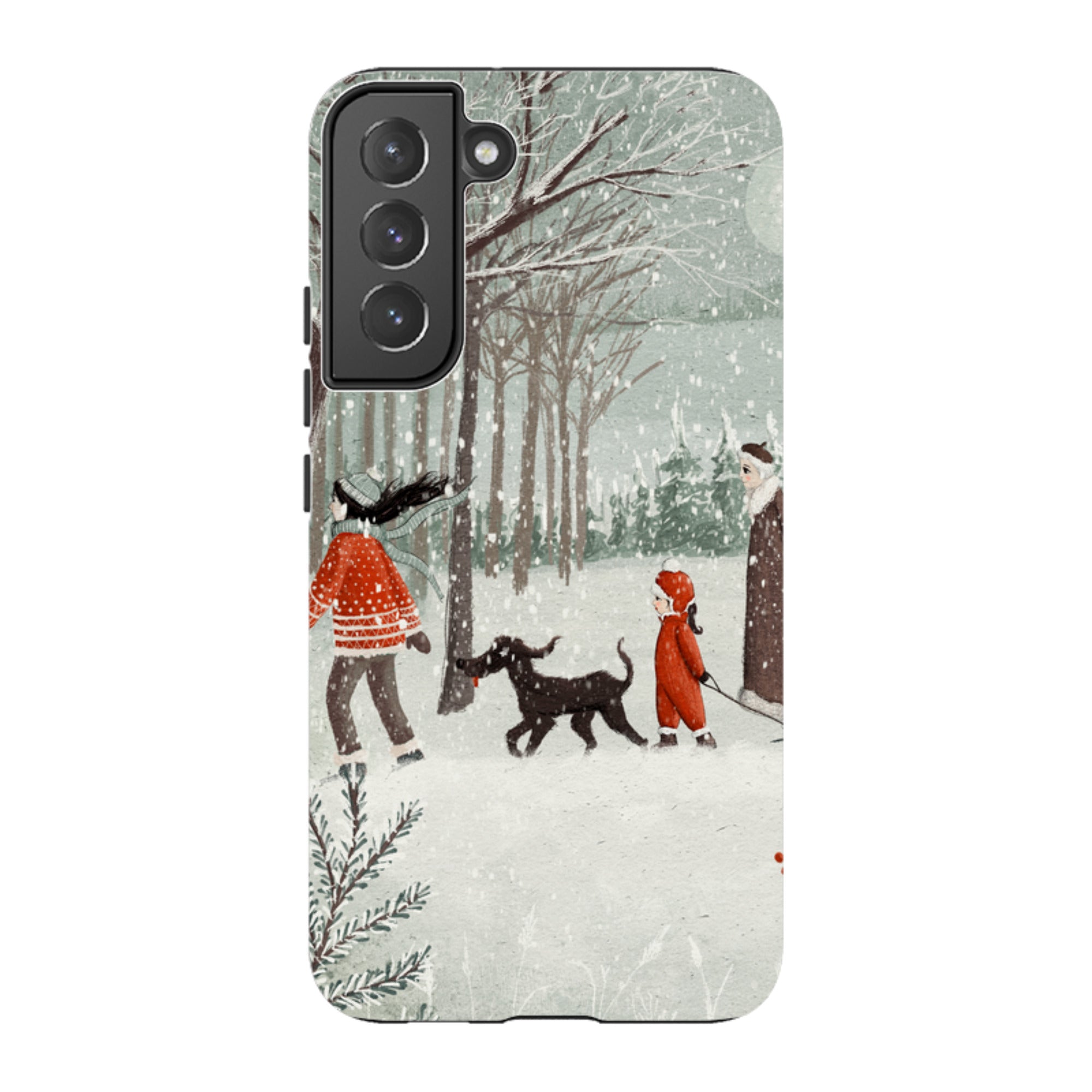 Samsung Tough Case - Winter Walk By Maja Lindberg