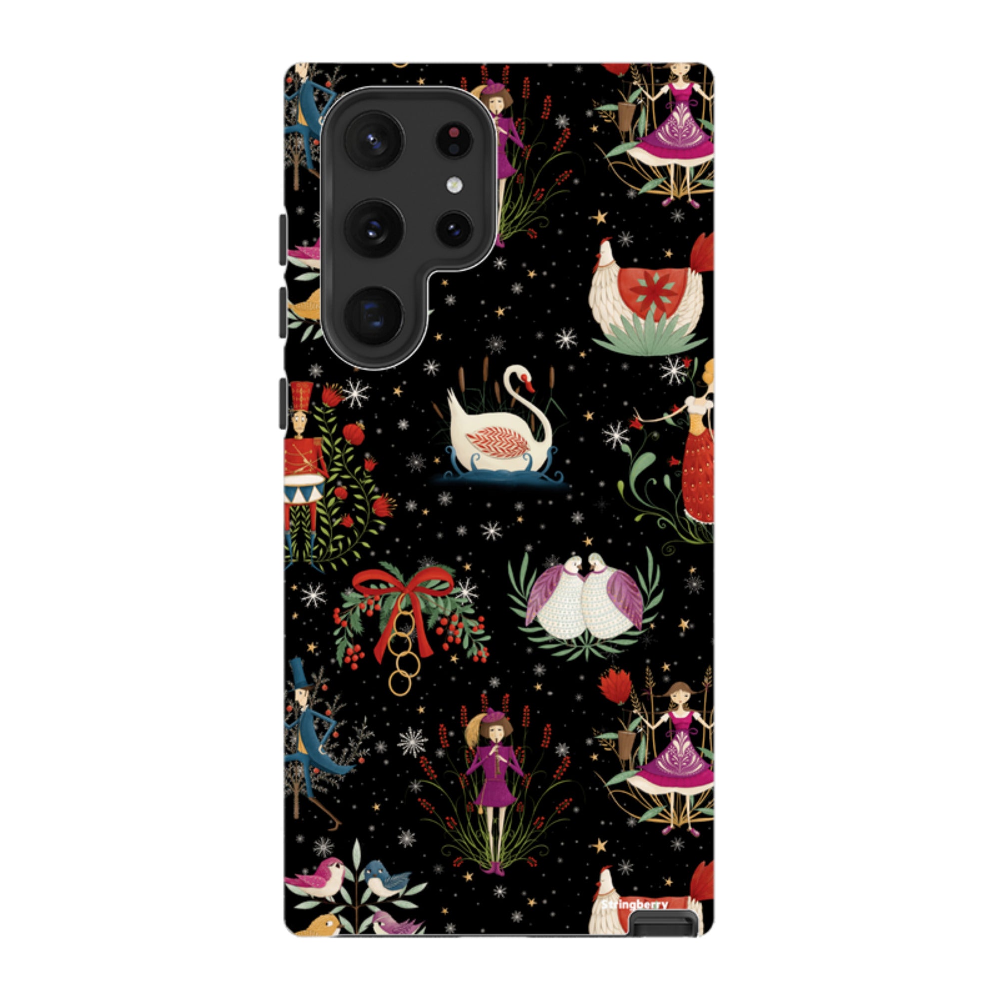 Samsung Tough Case - Twelve Days Black By Maja Lindberg