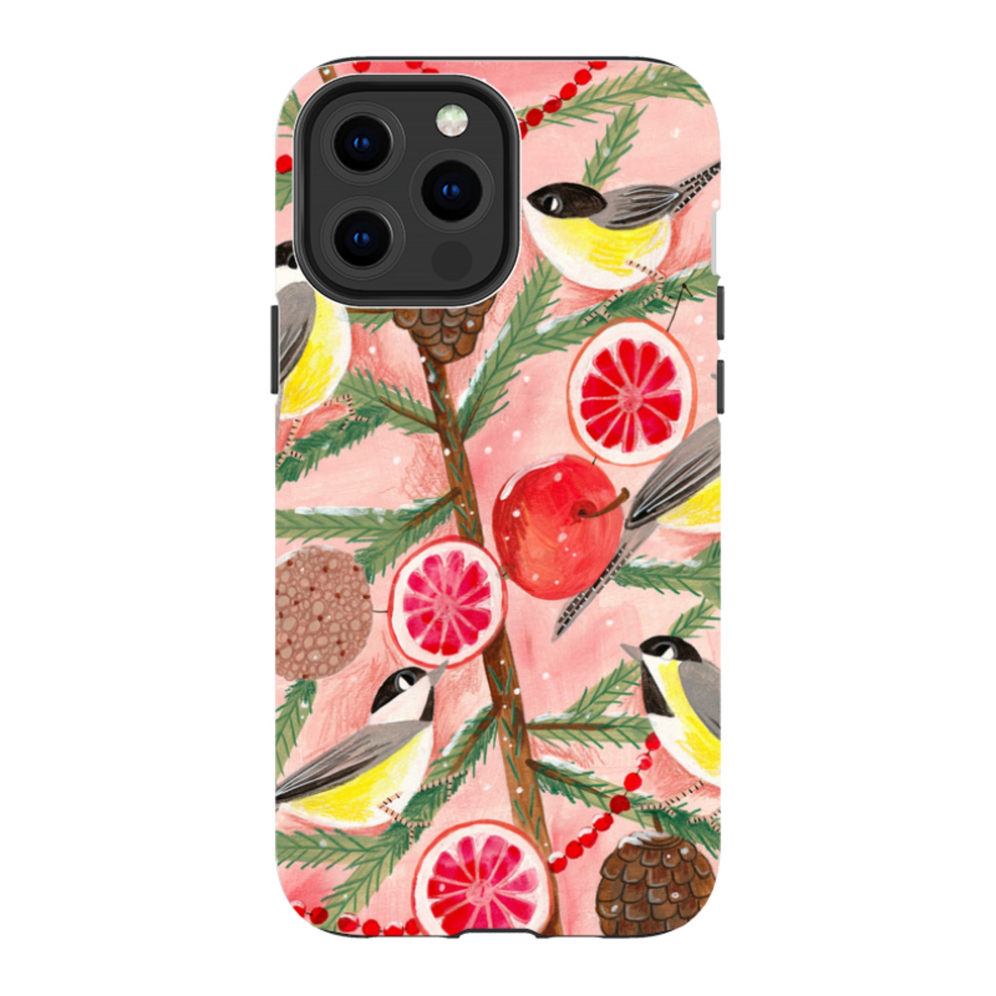 iPhone Tough Case - Chickadee By Caroline Bonne Muller
