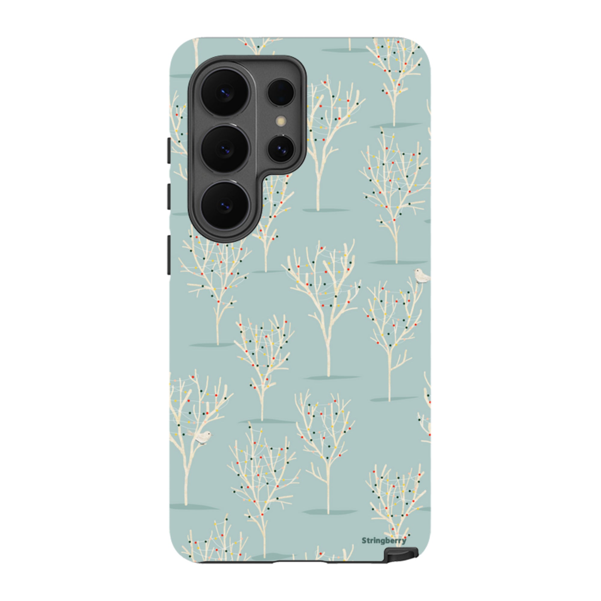 Samsung Tough Case - Winter Forest By Katherine Quinn