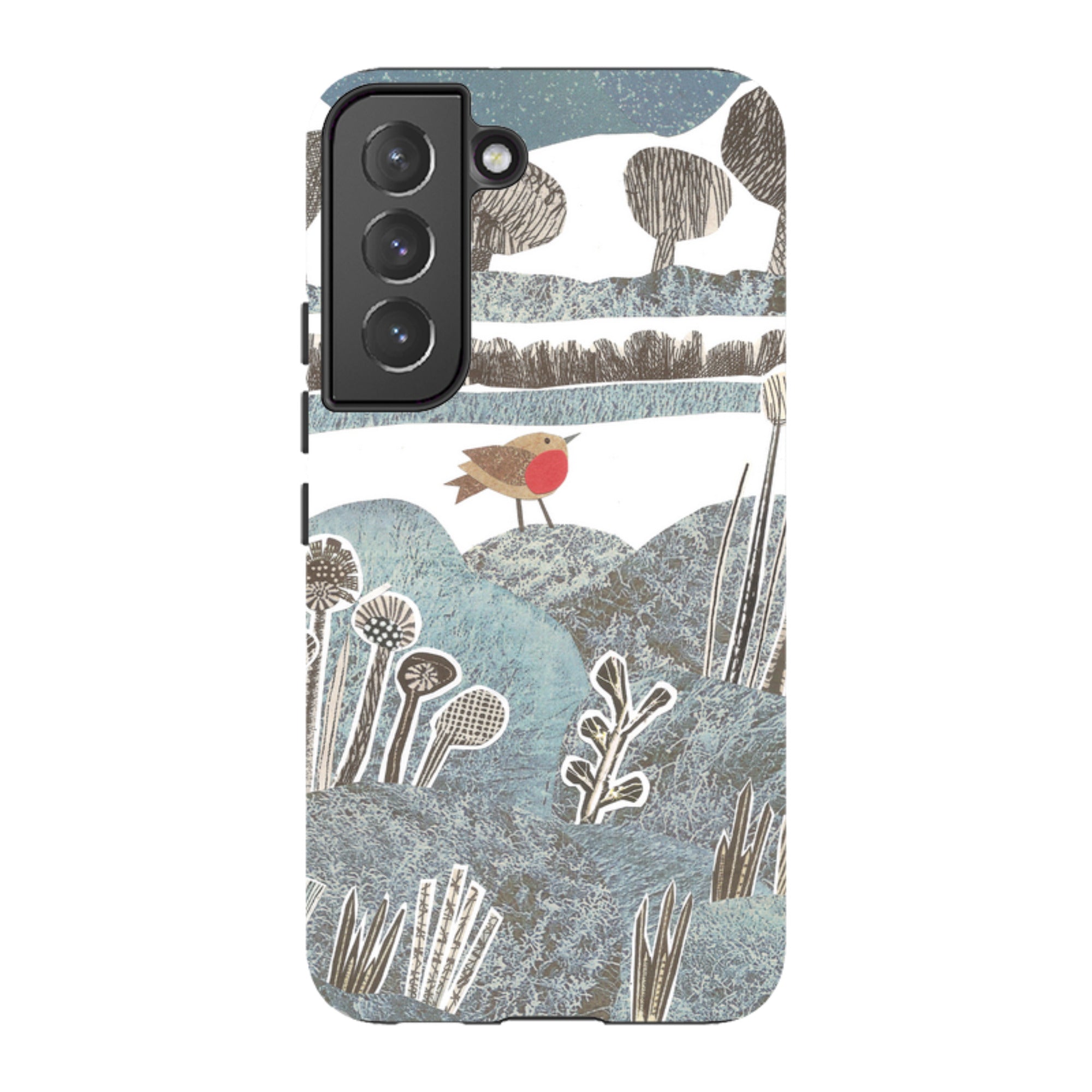 Samsung Tough Case - Frost Robin By Jane Robbins