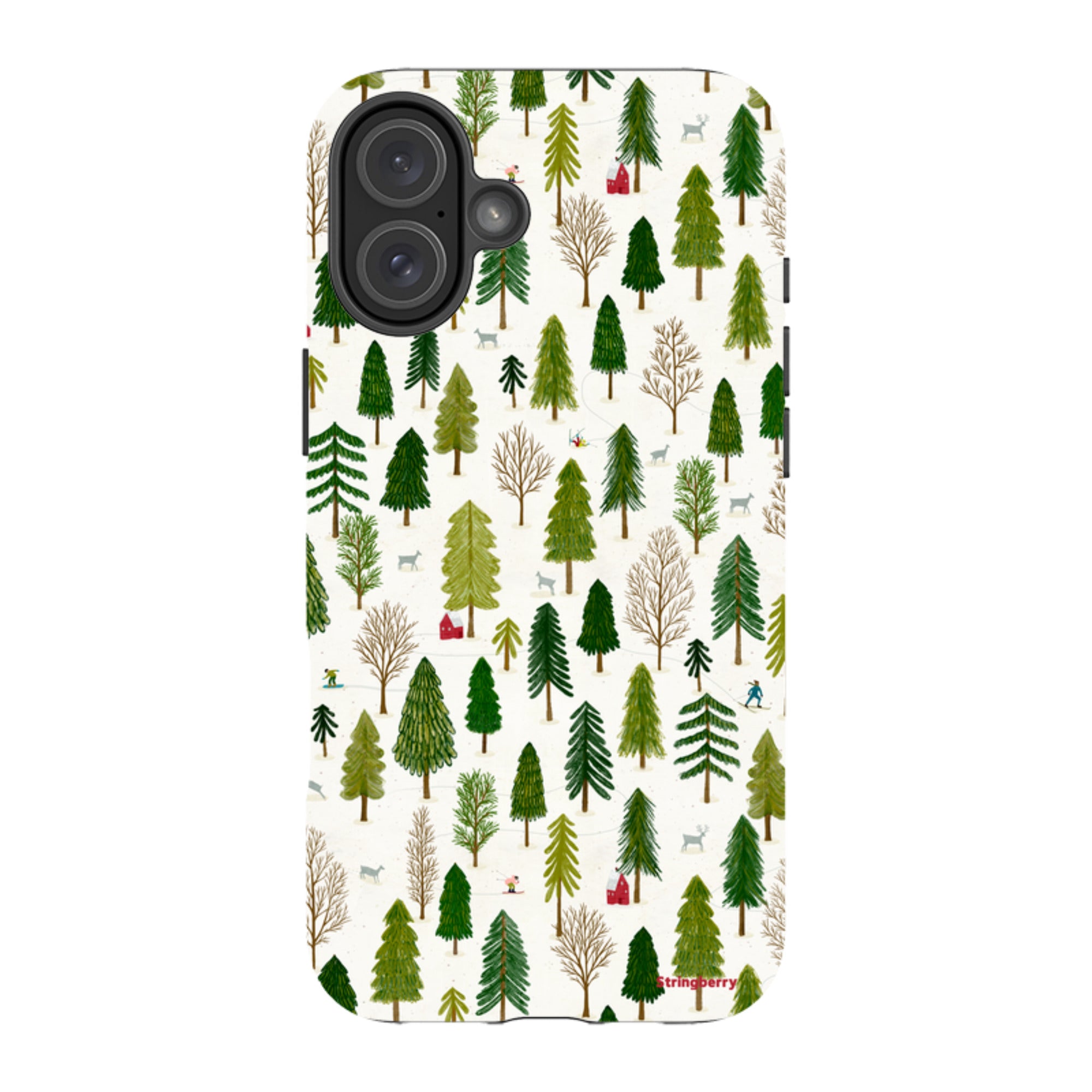 iPhone Tough Case - Winter Landscape IV By Katherine Quinn