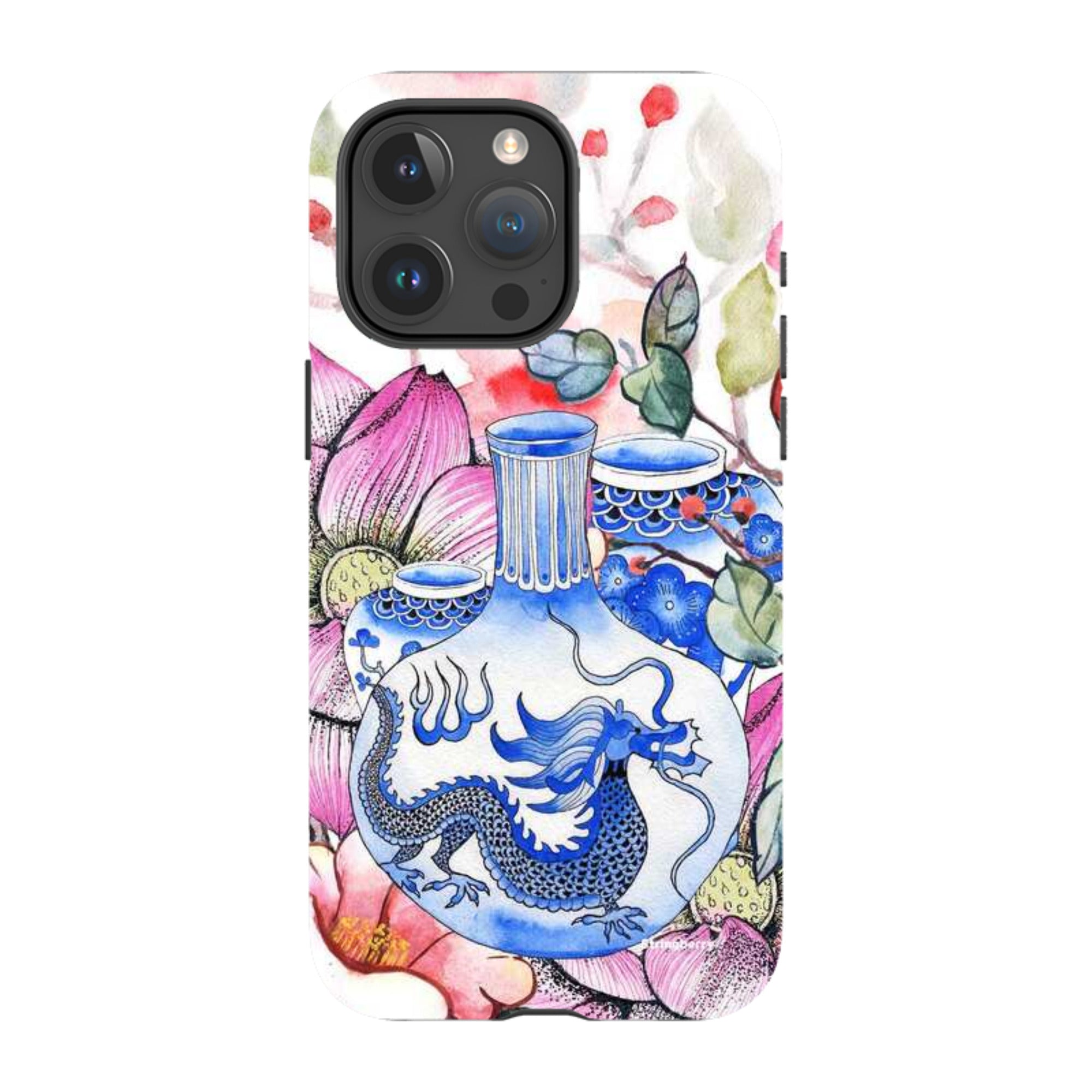iPhone MagSafe Tough Case -  Dragon Vase