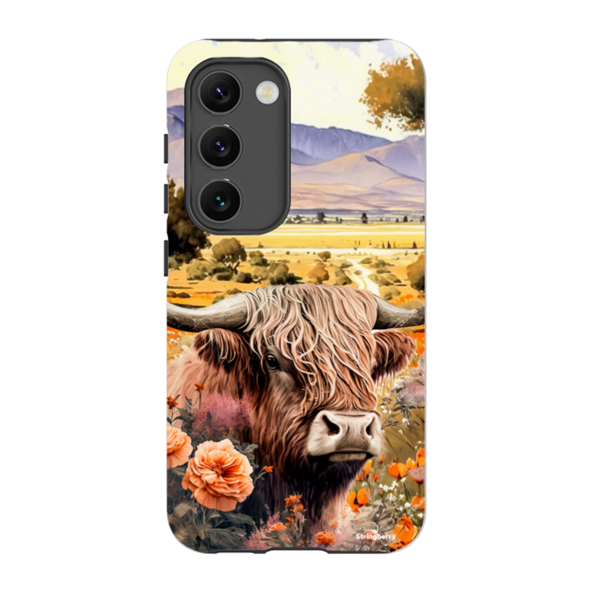 Samsung Tough Case - Highland Cow III